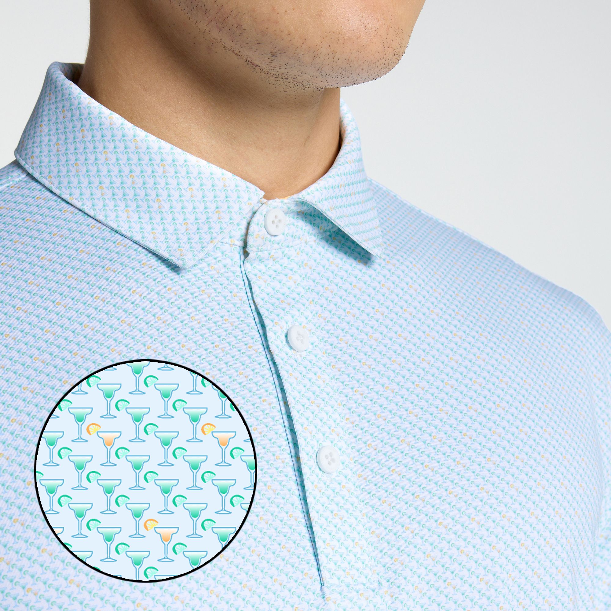 Walter Hagen Men's Performance 11 Novelty Print Golf Polo product image