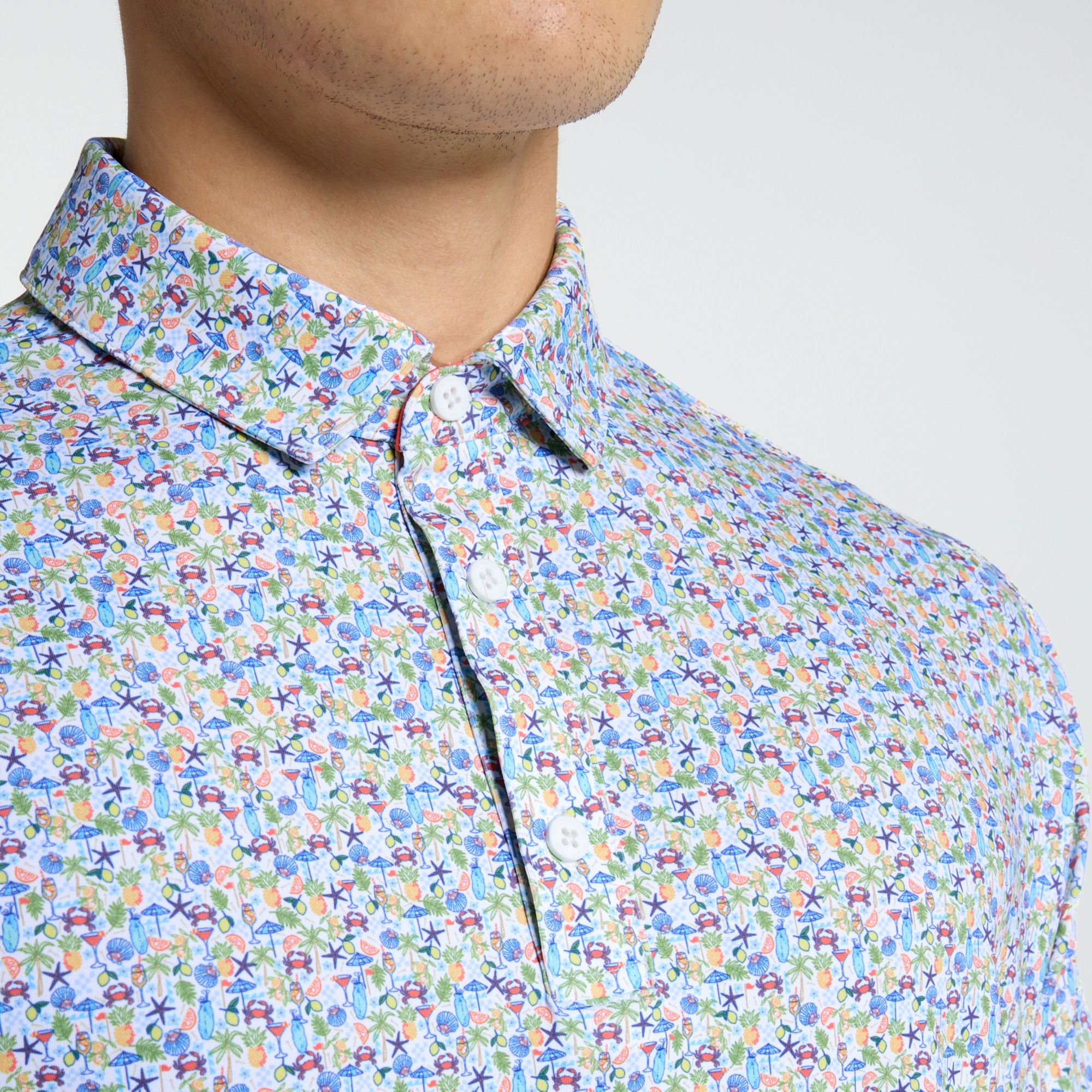 Walter Hagen Men's Performance 11 Novelty Print Golf Polo product image