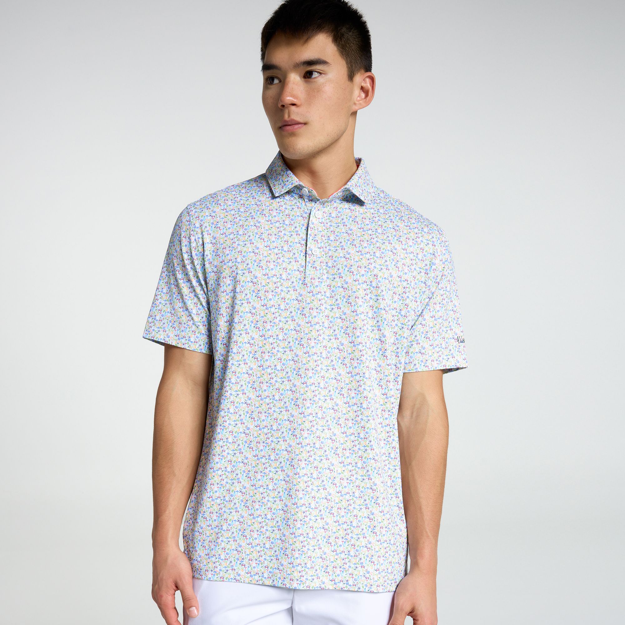 Walter Hagen Men's Performance 11 Novelty Print Golf Polo product image