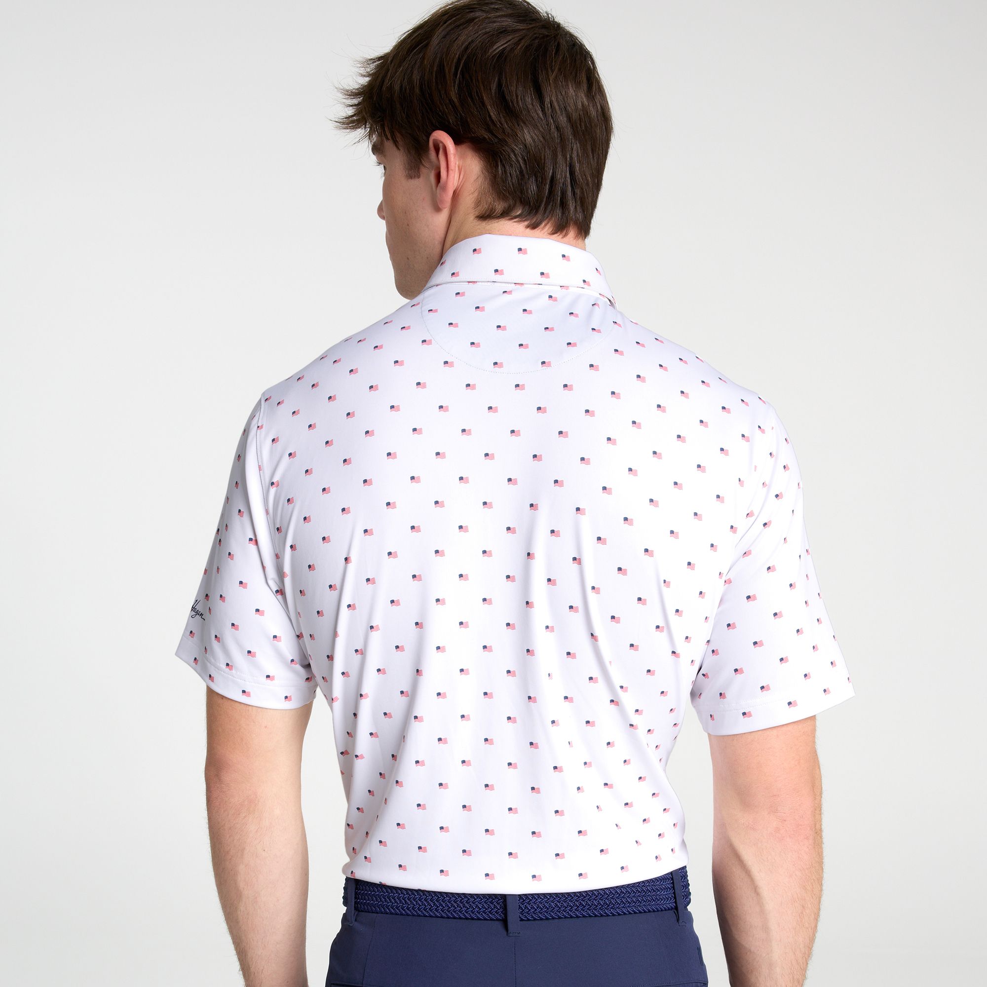 Walter Hagen Men's Performance 11 Novelty Print Golf Polo product image