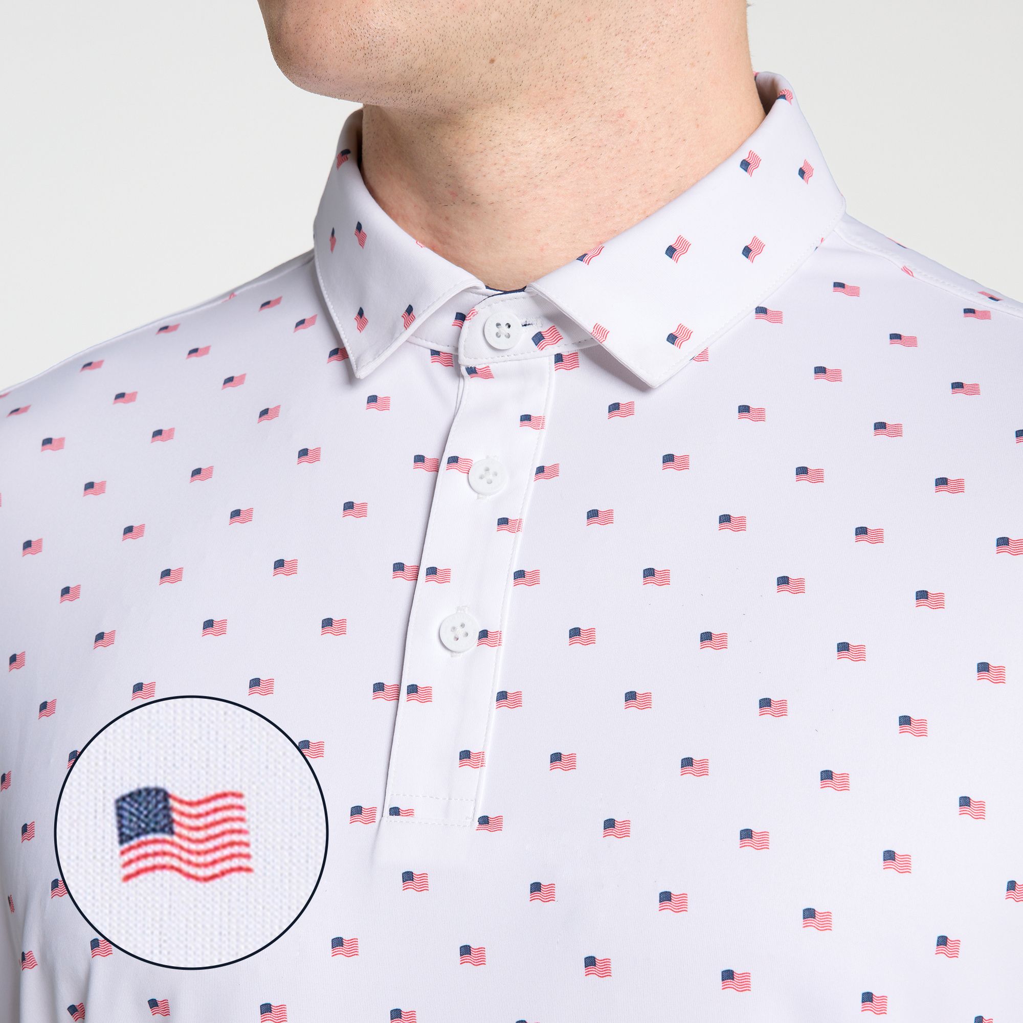 Walter Hagen Men's Performance 11 Novelty Print Golf Polo product image