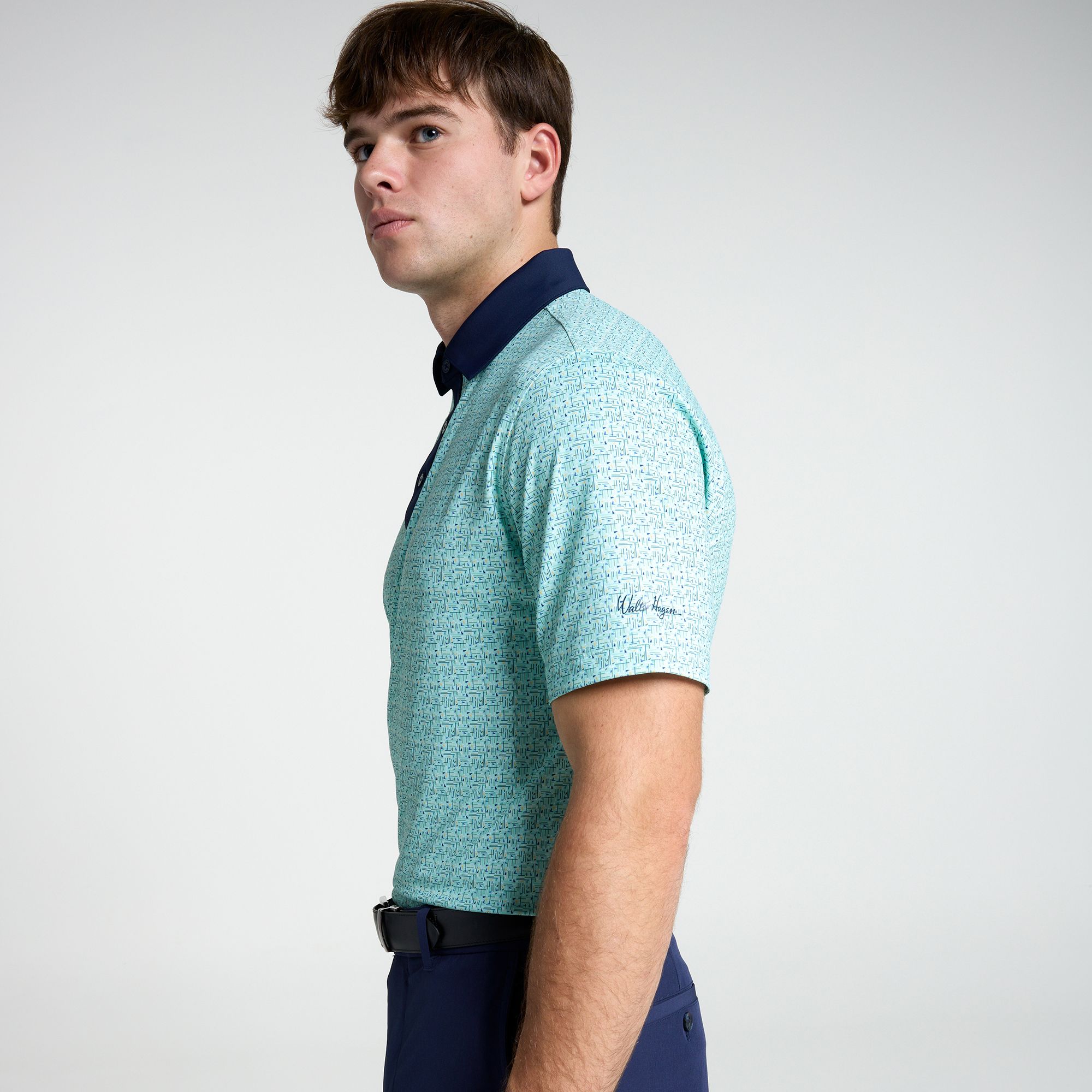 Walter Hagen Men's Performance 11 Novelty Print Golf Polo product image