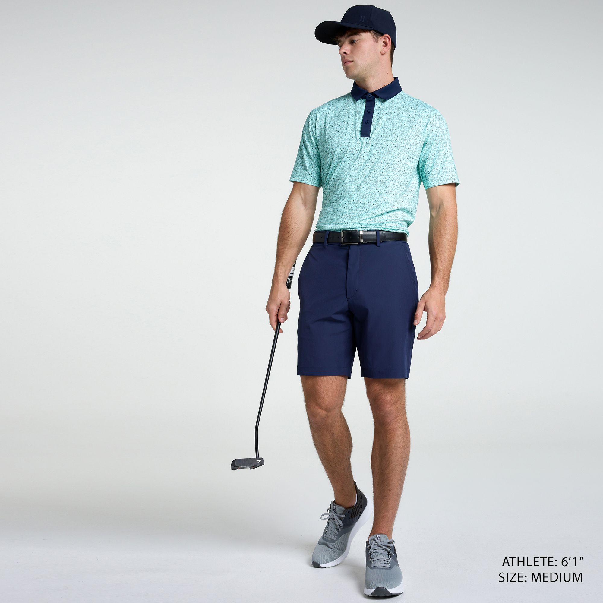 Walter Hagen Men's Performance 11 Novelty Print Golf Polo product image