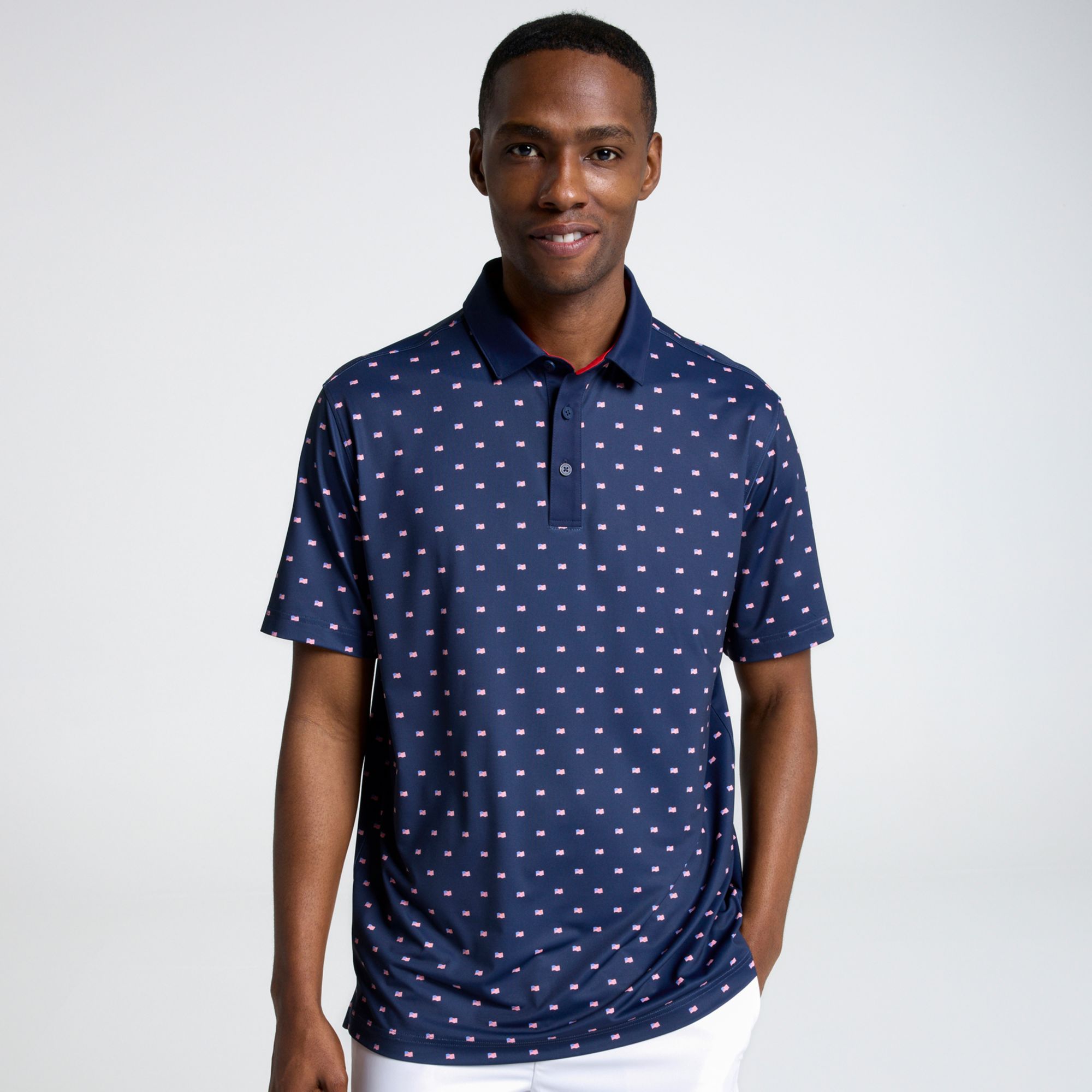 Walter Hagen Men's Performance 11 Novelty Print Golf Polo product image