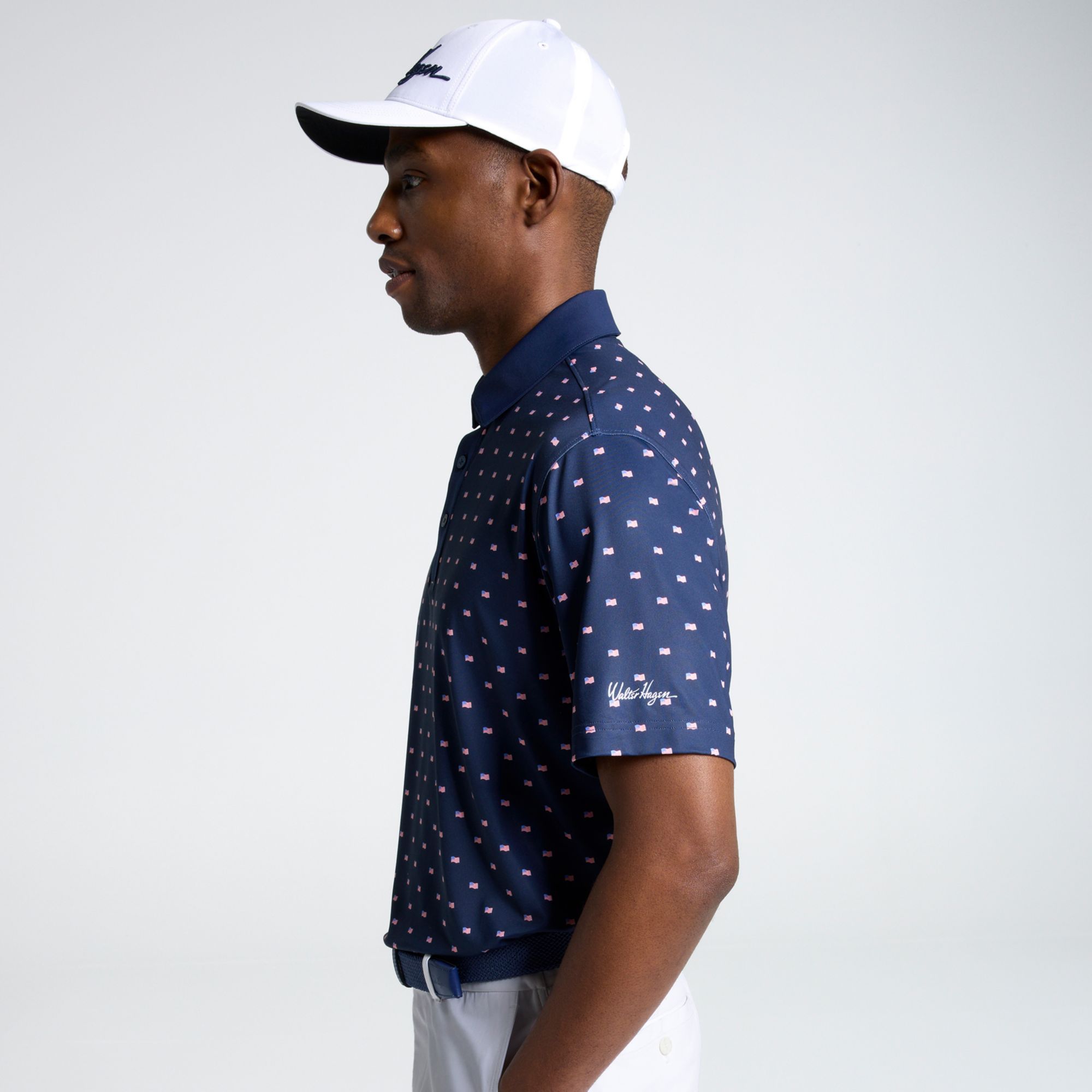 Walter Hagen Men's Performance 11 Novelty Print Golf Polo product image