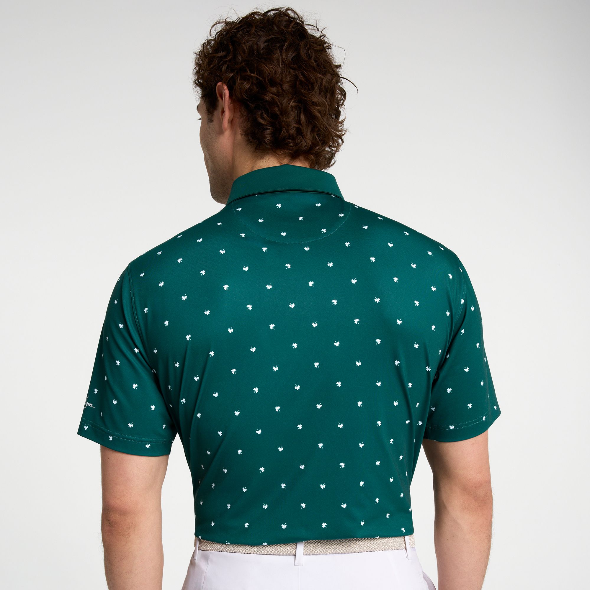 Walter Hagen Men's Performance 11 Novelty Print Golf Polo