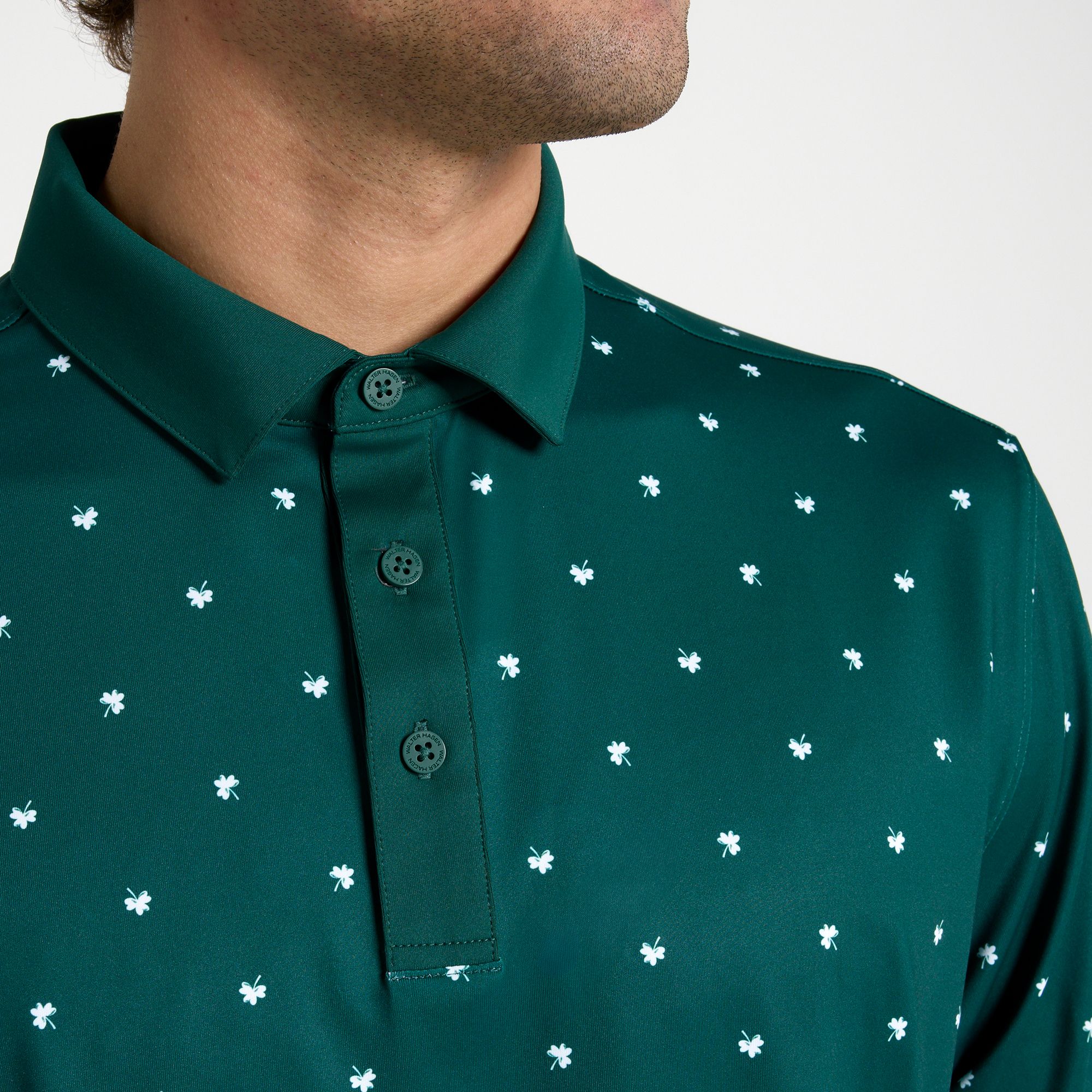 Walter Hagen Men's Performance 11 Novelty Print Golf Polo product image