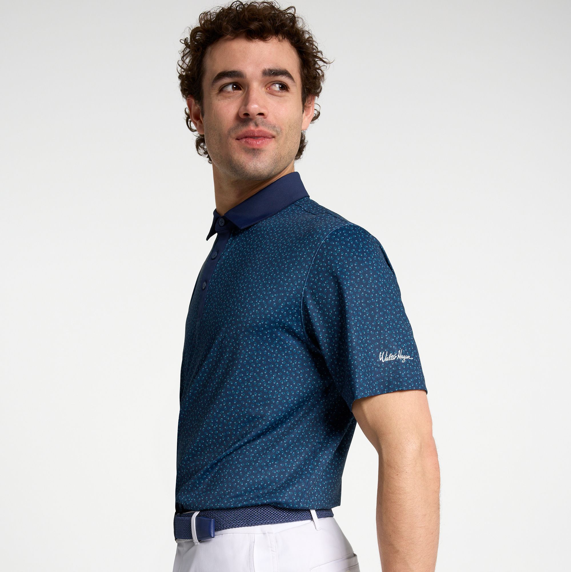 Walter Hagen Men's Performance 11 Novelty Print Golf Polo product image