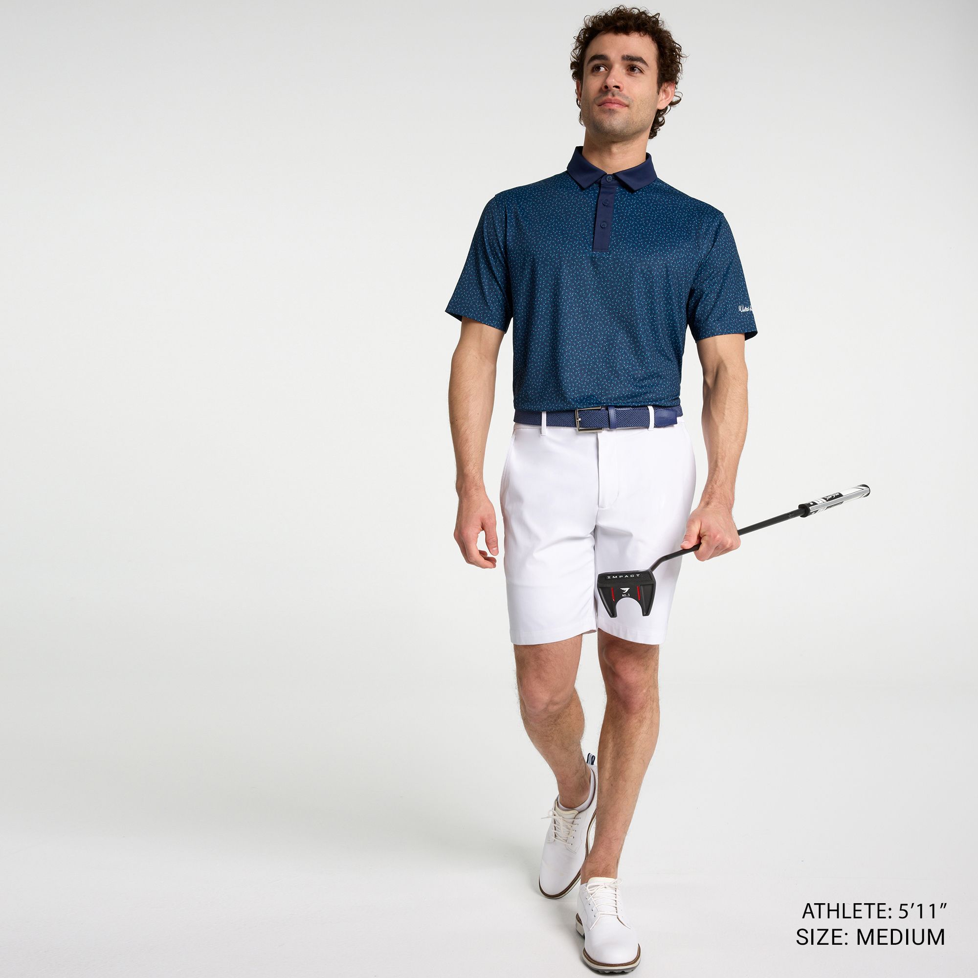 Walter Hagen Men's Performance 11 Novelty Print Golf Polo product image