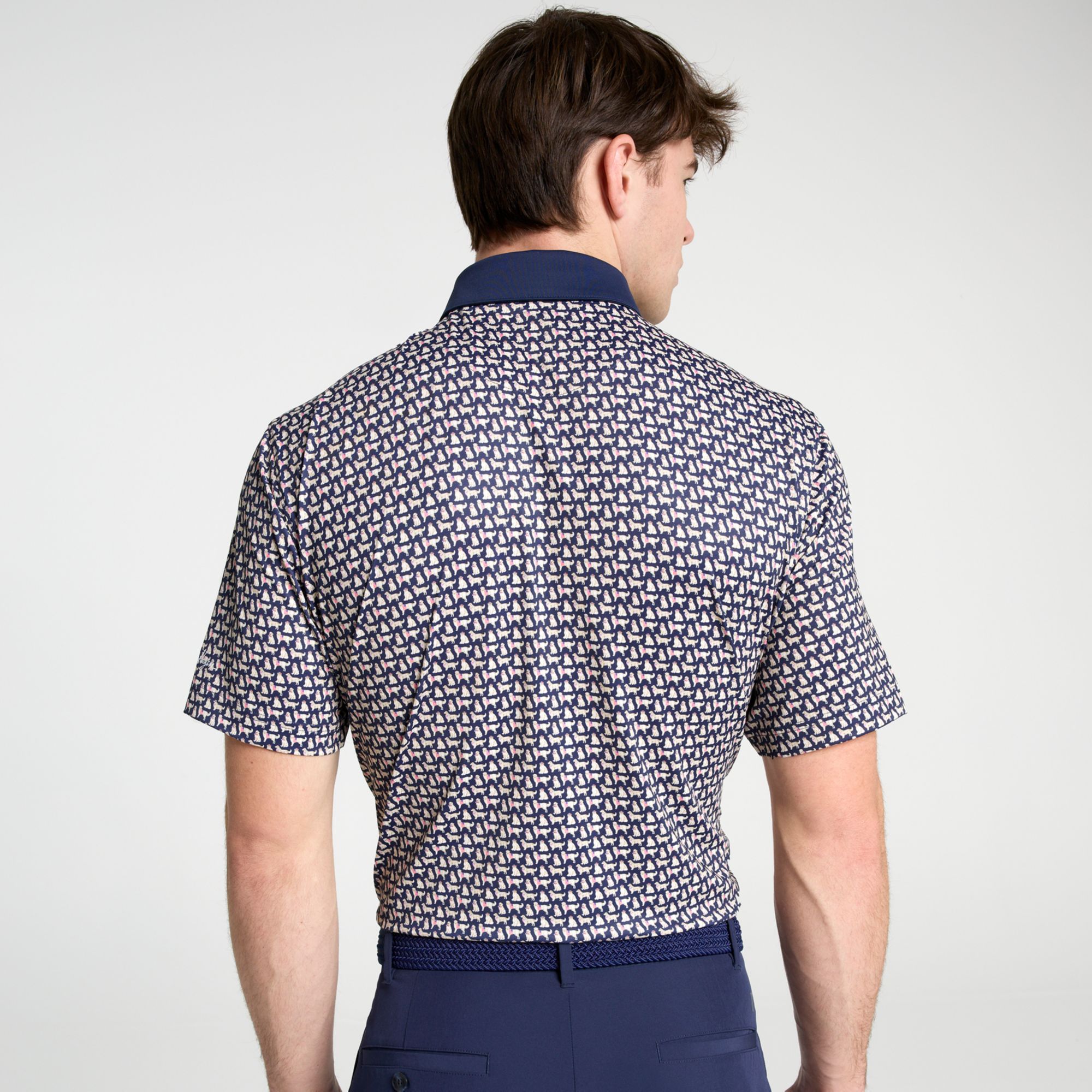 Walter Hagen Men's Performance 11 Novelty Print Golf Polo product image