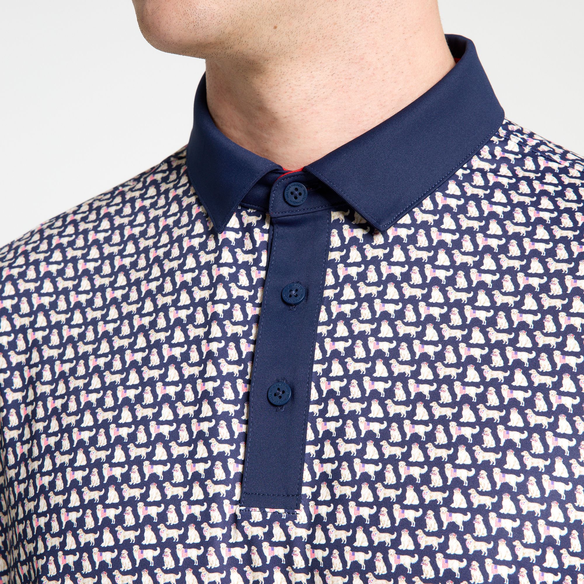 Walter Hagen Men's Performance 11 Novelty Print Golf Polo product image