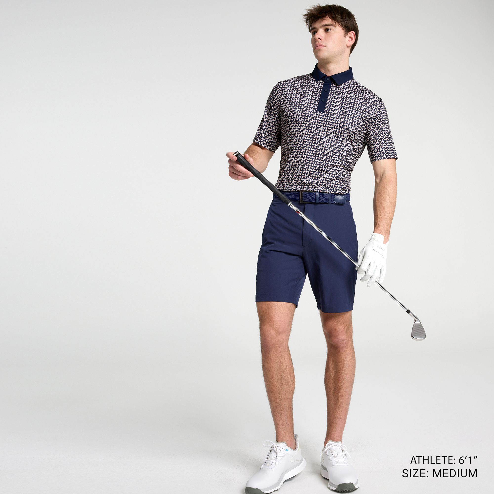 Walter Hagen Men's Performance 11 Novelty Print Golf Polo product image