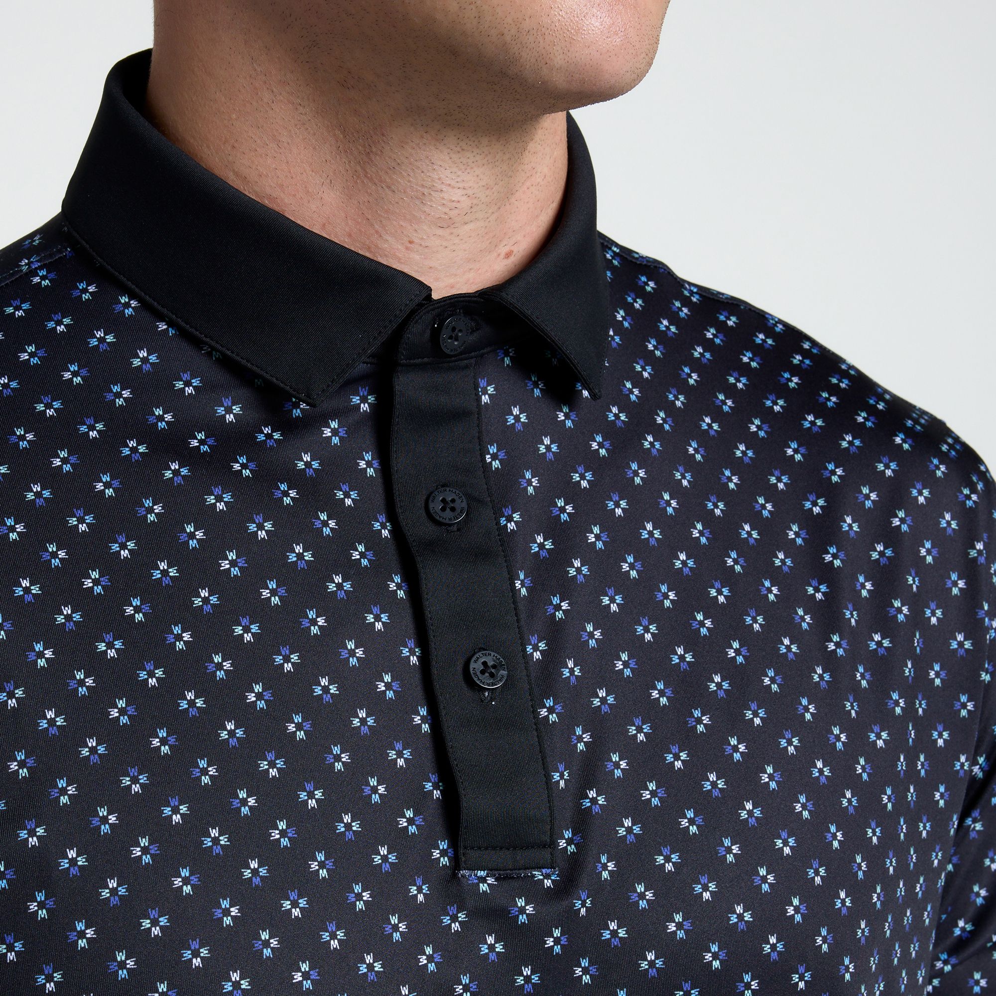 Walter Hagen Men's Performance 11 Novelty Print Golf Polo product image