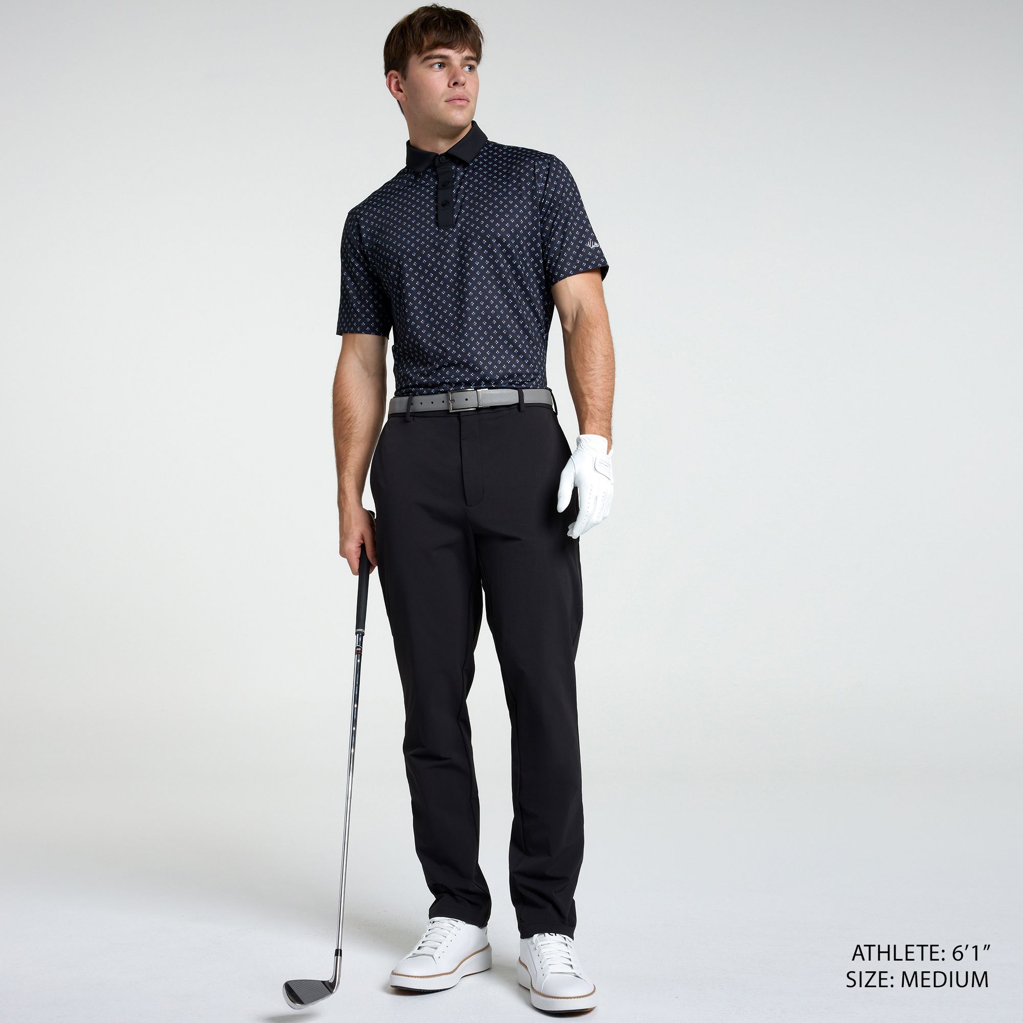 Walter Hagen Men's Performance 11 Novelty Print Golf Polo product image