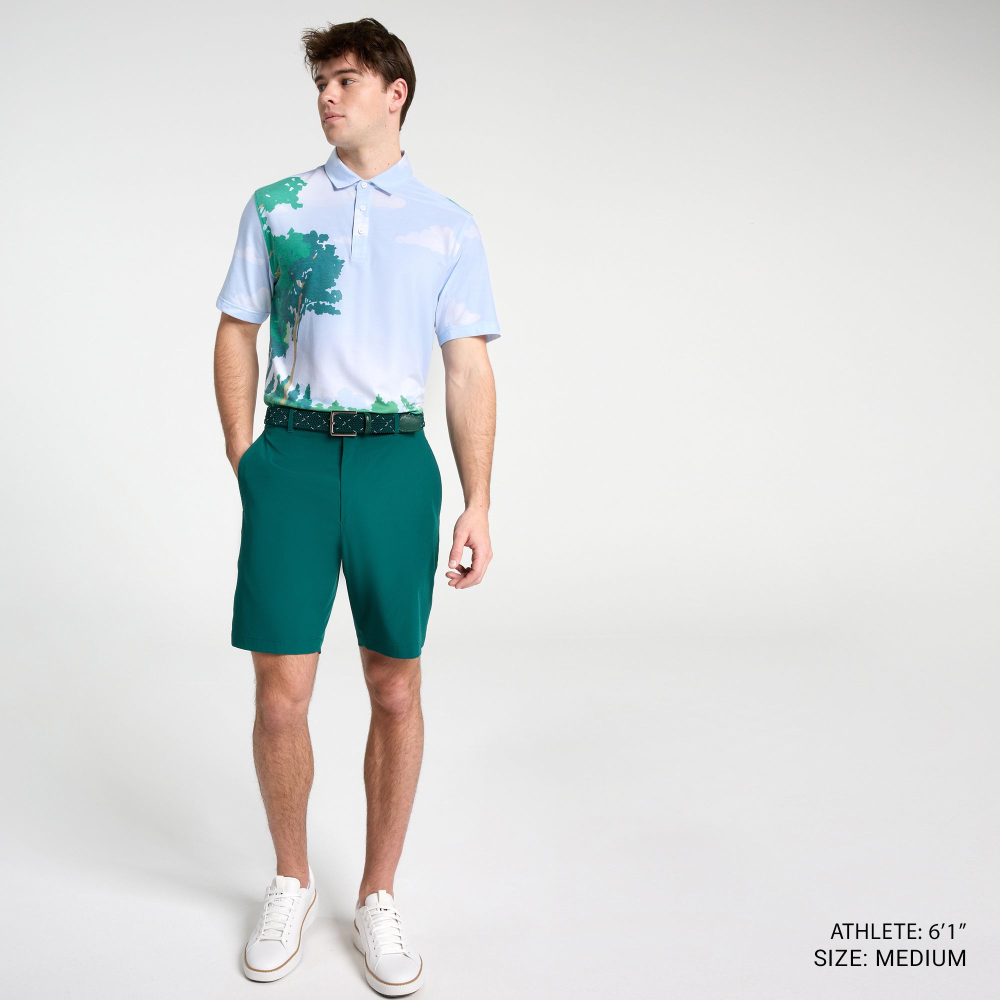 Walter Hagen Men's Performance 11 Bloom Pique Print Polo product image