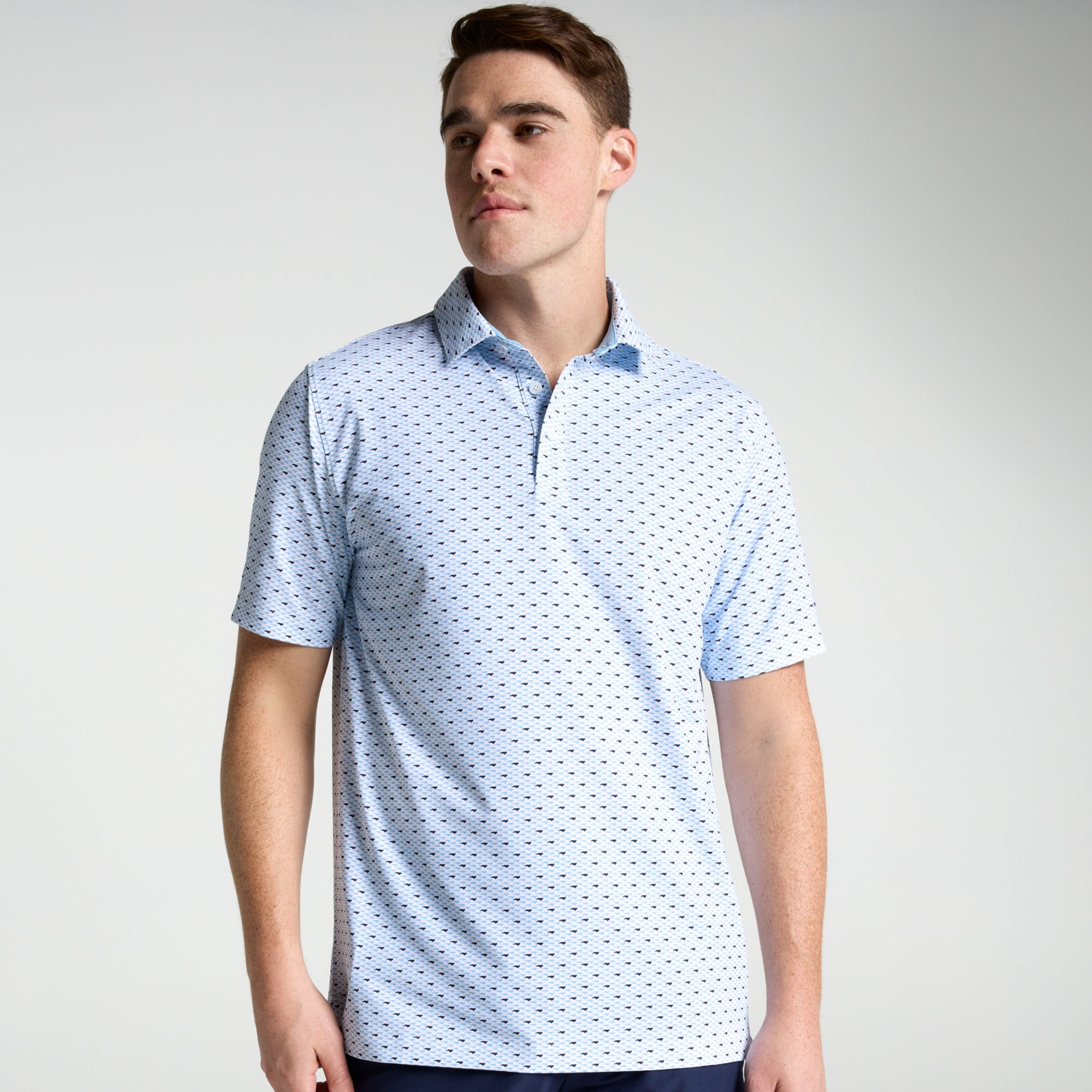 Walter Hagen Men's Performance 11 Tailgate Print Golf Polo product image