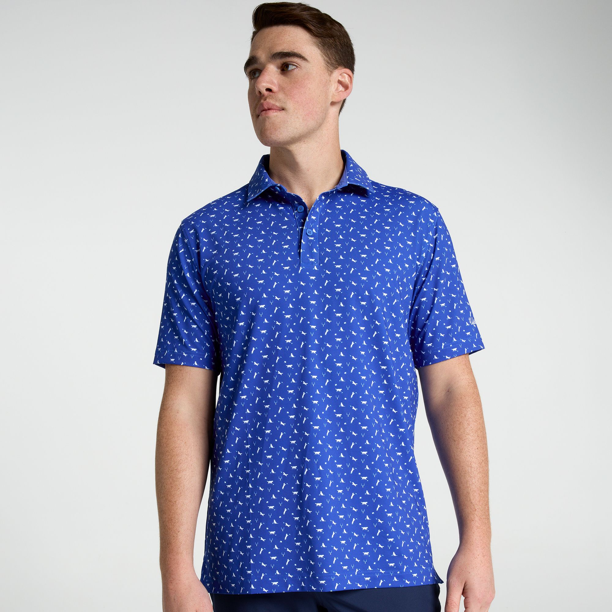 Walter Hagen Men's Performance 11 Tailgate Print Golf Polo product image