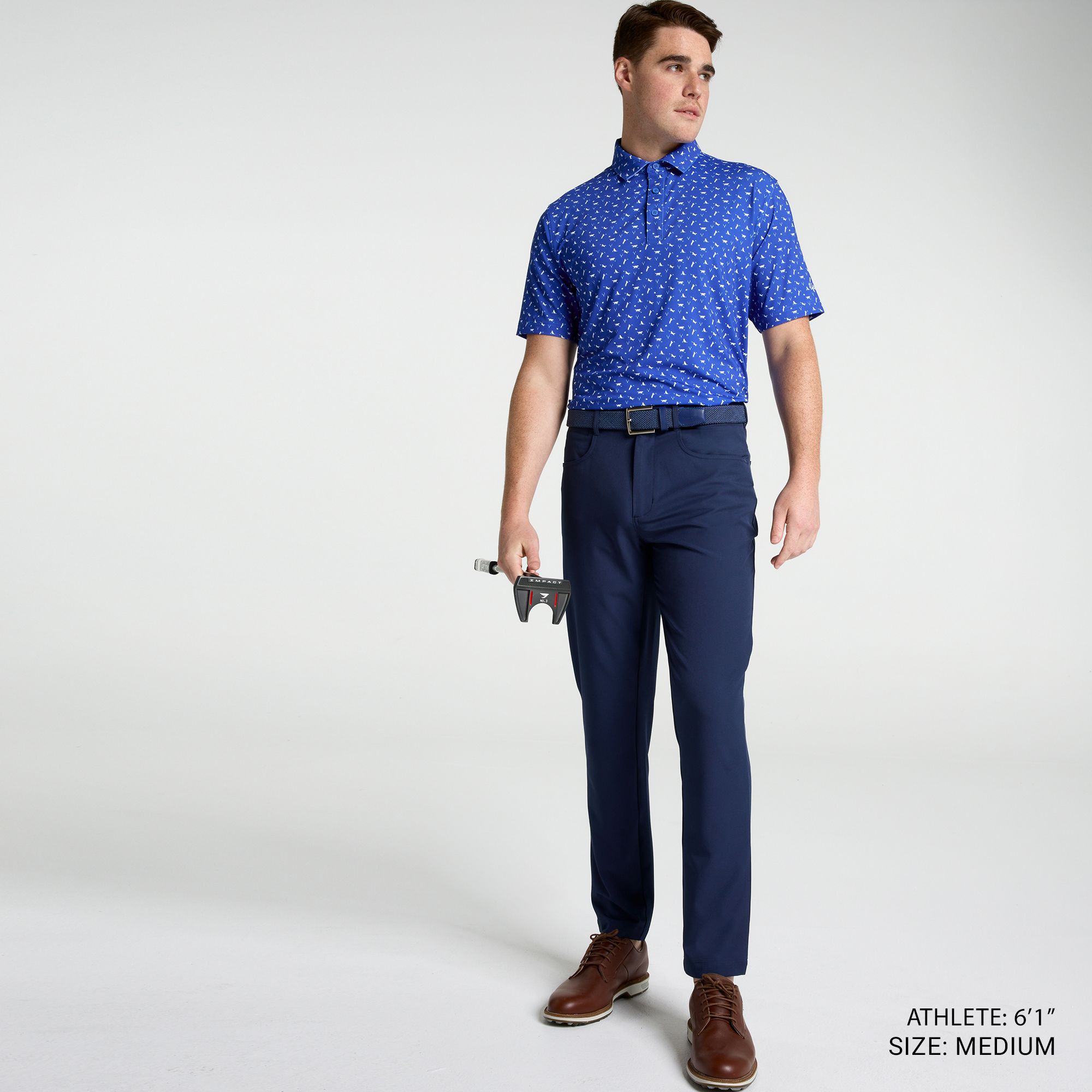 Walter Hagen Men's Performance 11 Tailgate Print Golf Polo product image