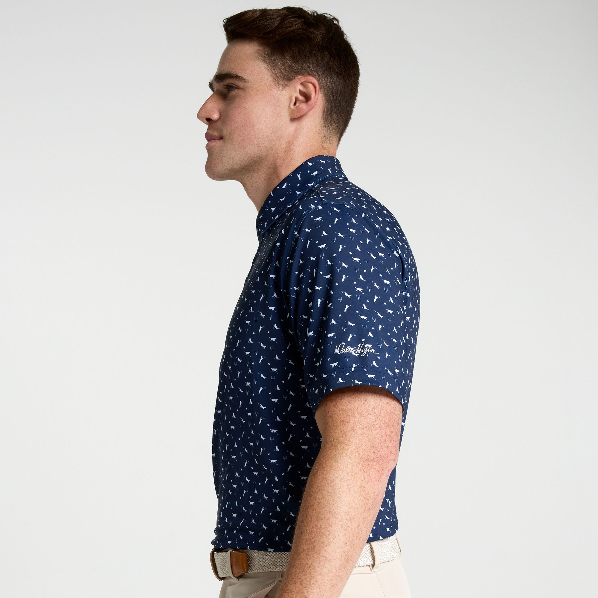 Walter Hagen Men's Performance 11 Tailgate Print Golf Polo product image