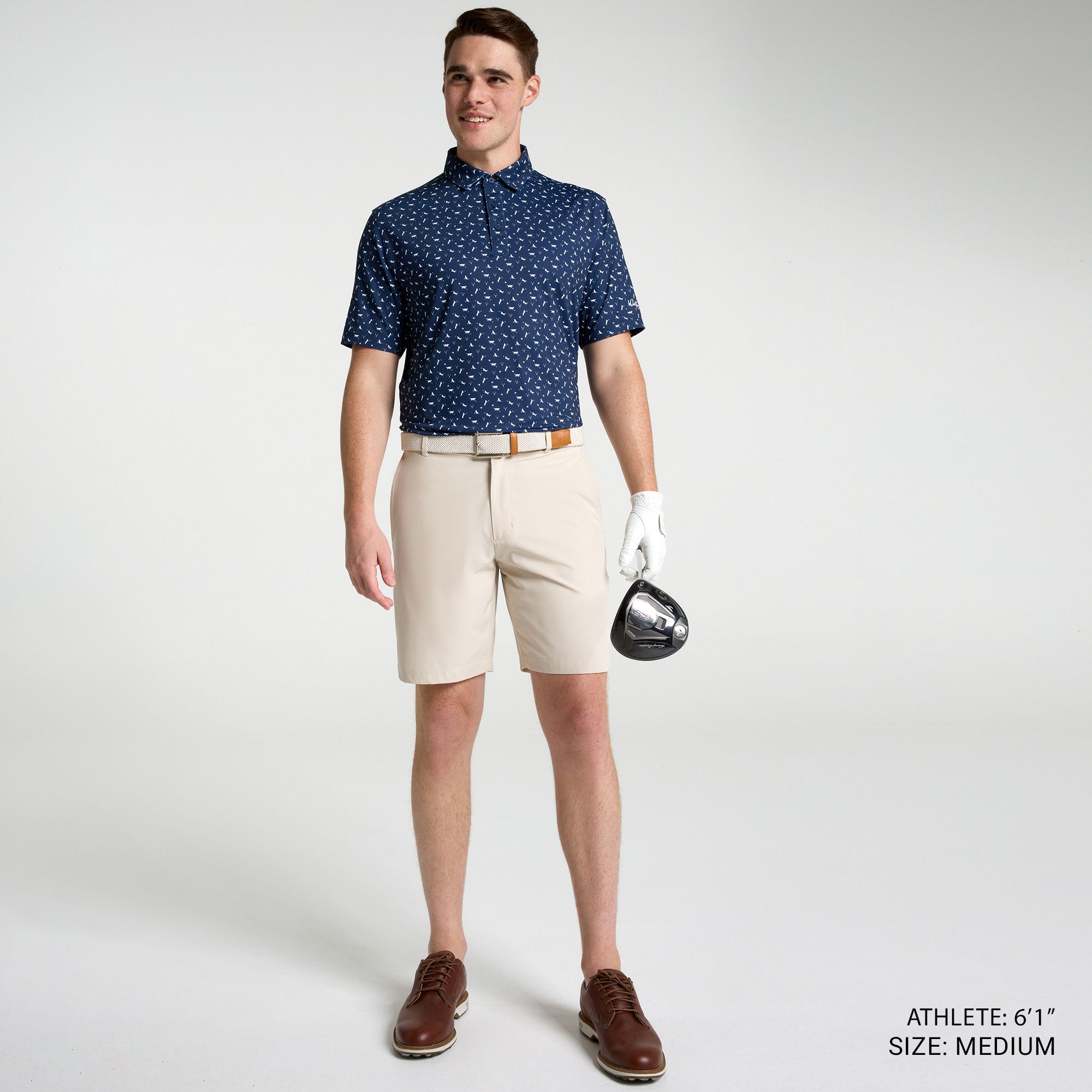 Walter Hagen Men's Performance 11 Tailgate Print Golf Polo product image