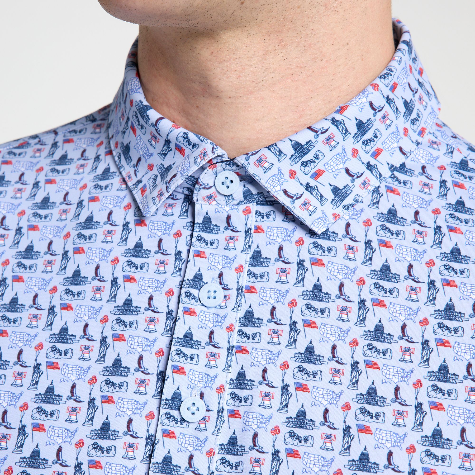 Walter Hagen Men's Performance 11 Novelty Print Golf Polo product image