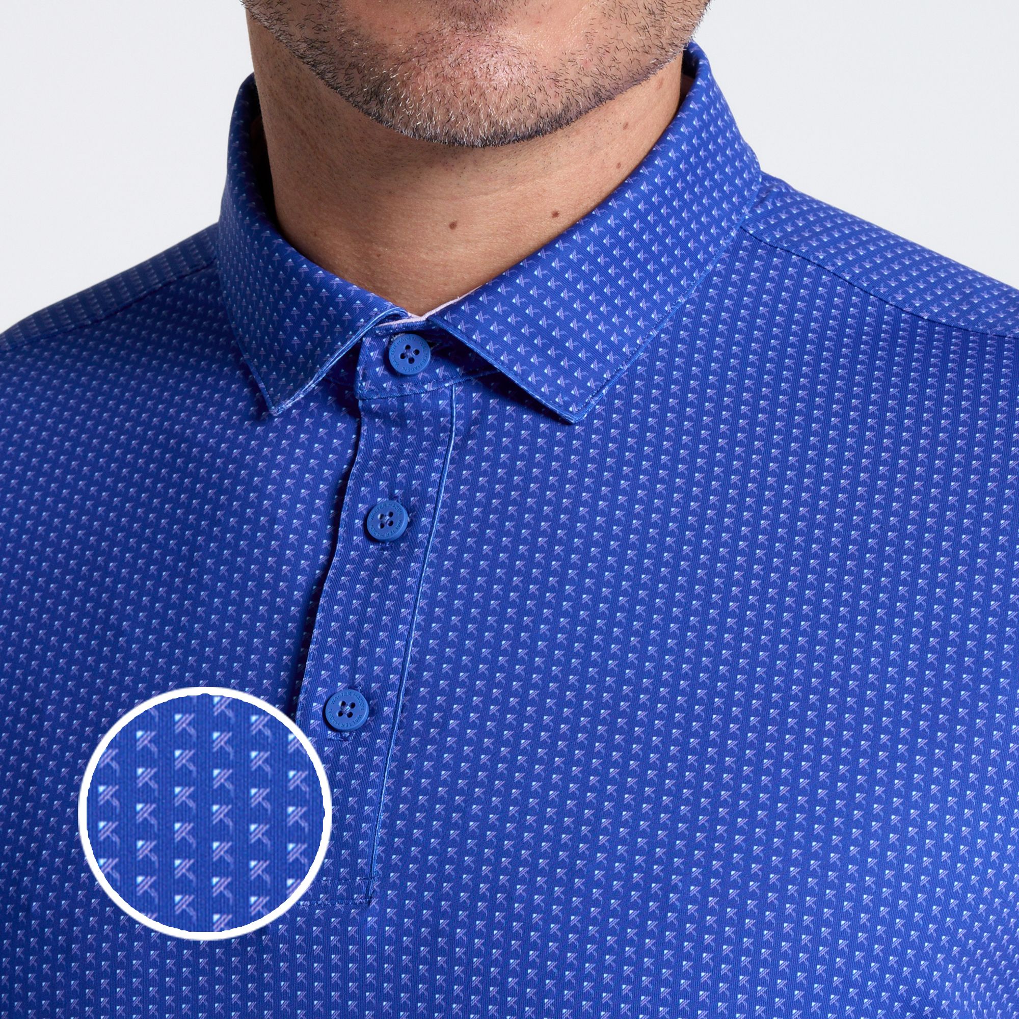 Walter Hagen Men's Performance 11 Novelty Print Golf Polo product image