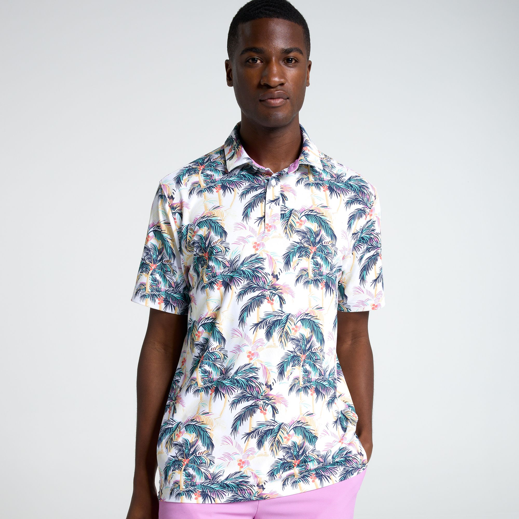 Walter Hagen Men's Performance 11 Novelty Print Golf Polo product image