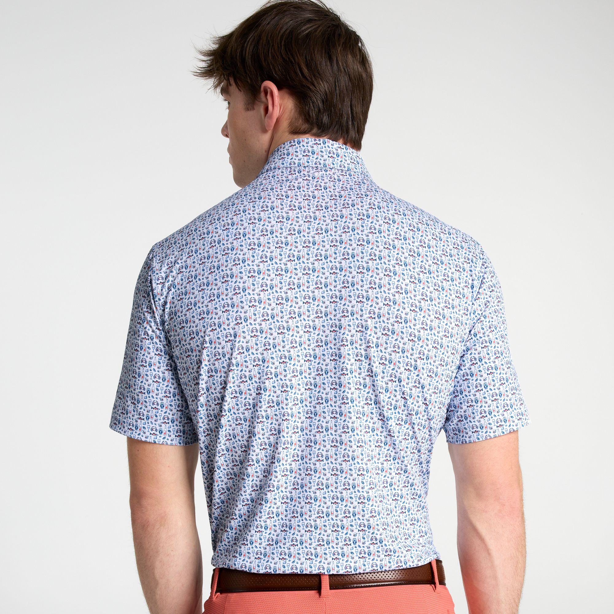 Walter Hagen Men's Performance 11 Novelty Print Golf Polo product image