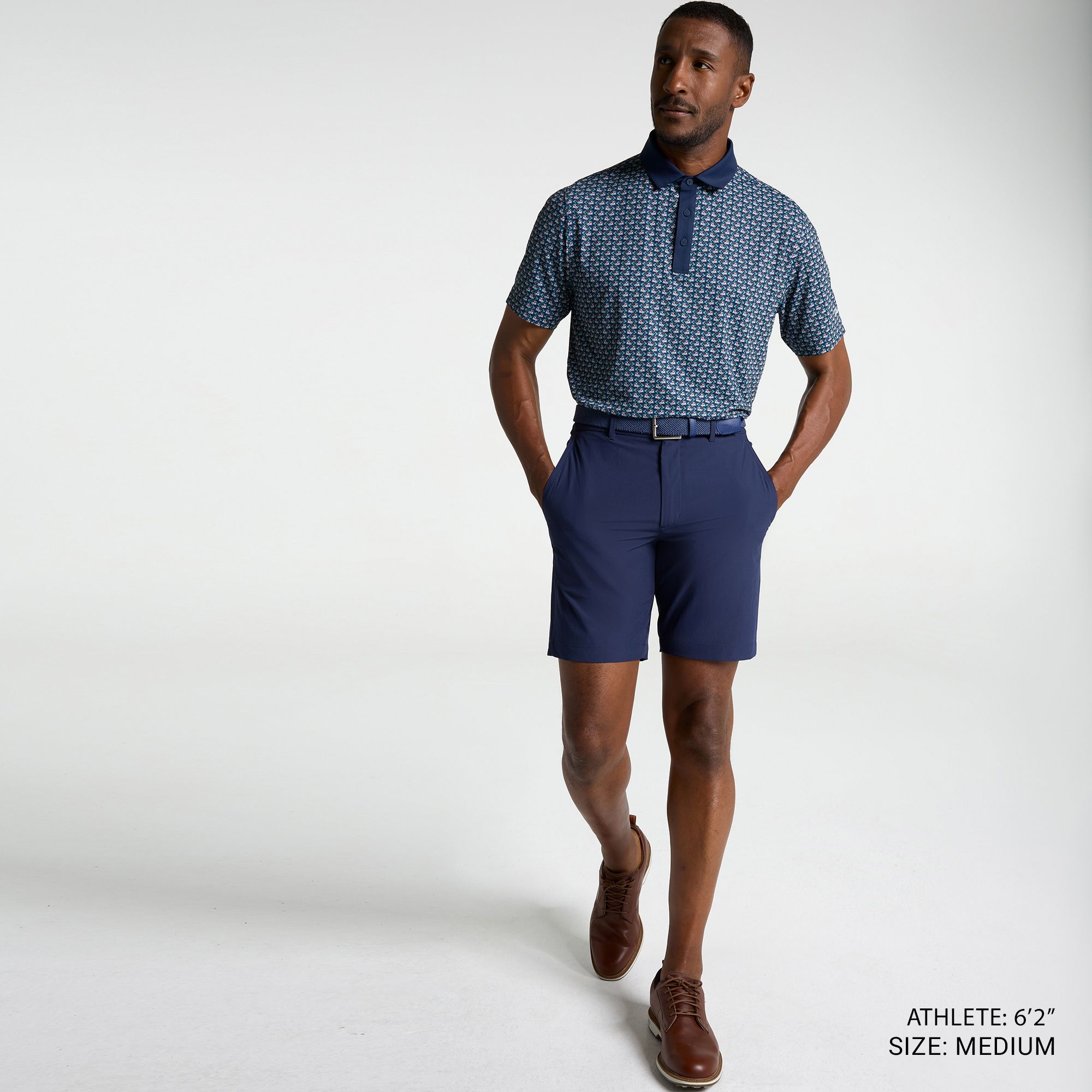 Walter Hagen Men's Performance 11 Printed Holiday Polo product image