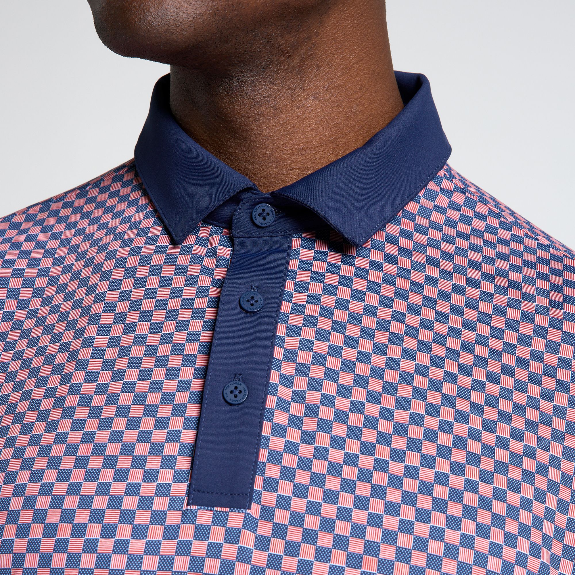 Walter Hagen Men's Performance 11 Novelty Print Golf Polo product image