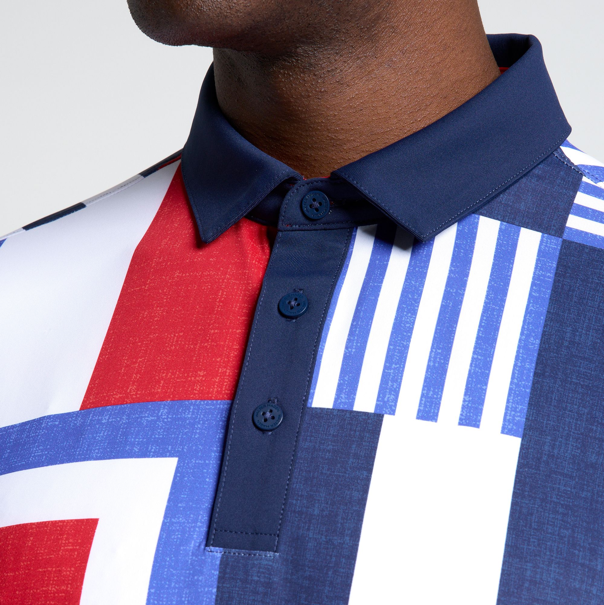 Walter Hagen Men's Performance 11 Novelty Print Golf Polo product image