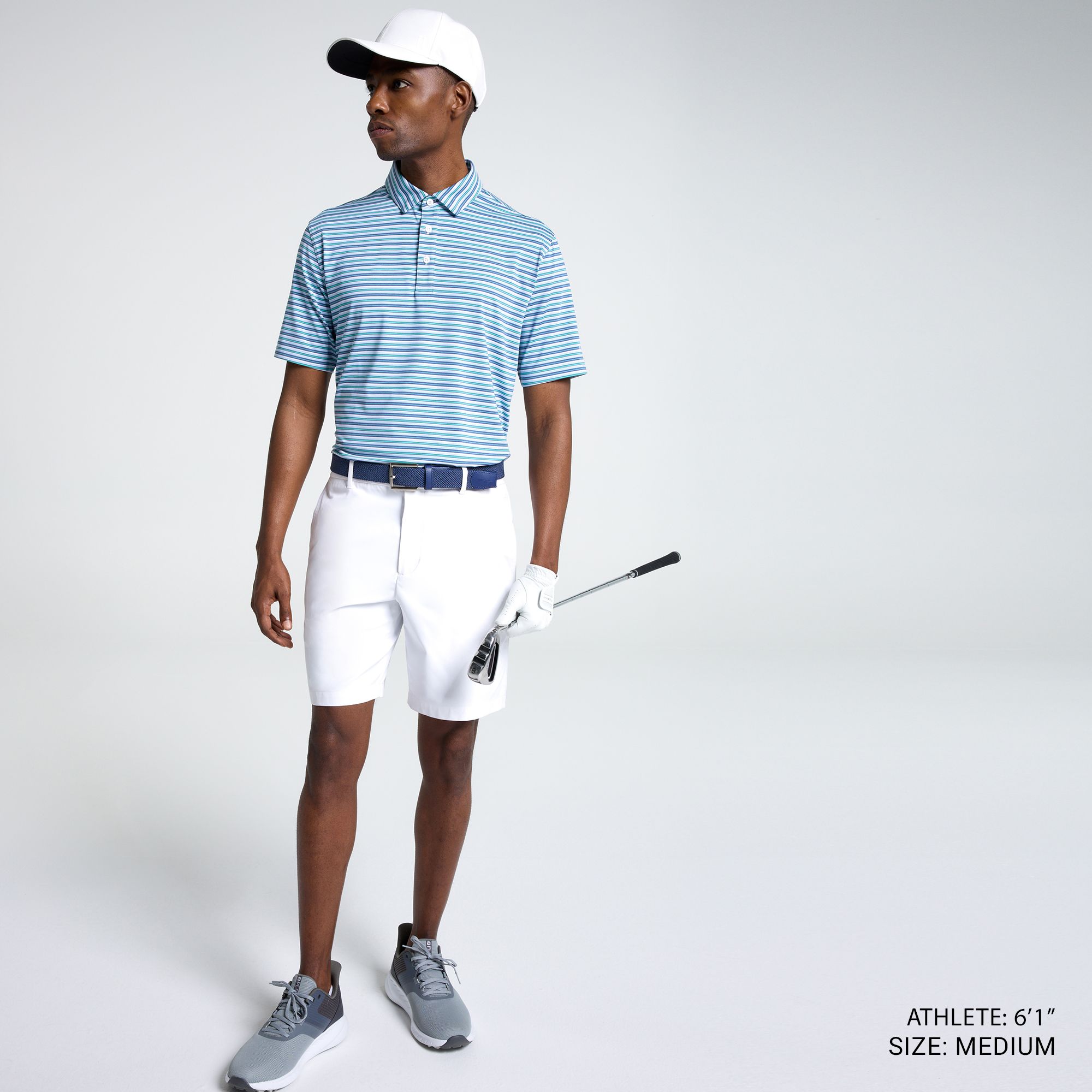 Walter Hagen Men's Performance 11 Stripe Polo product image