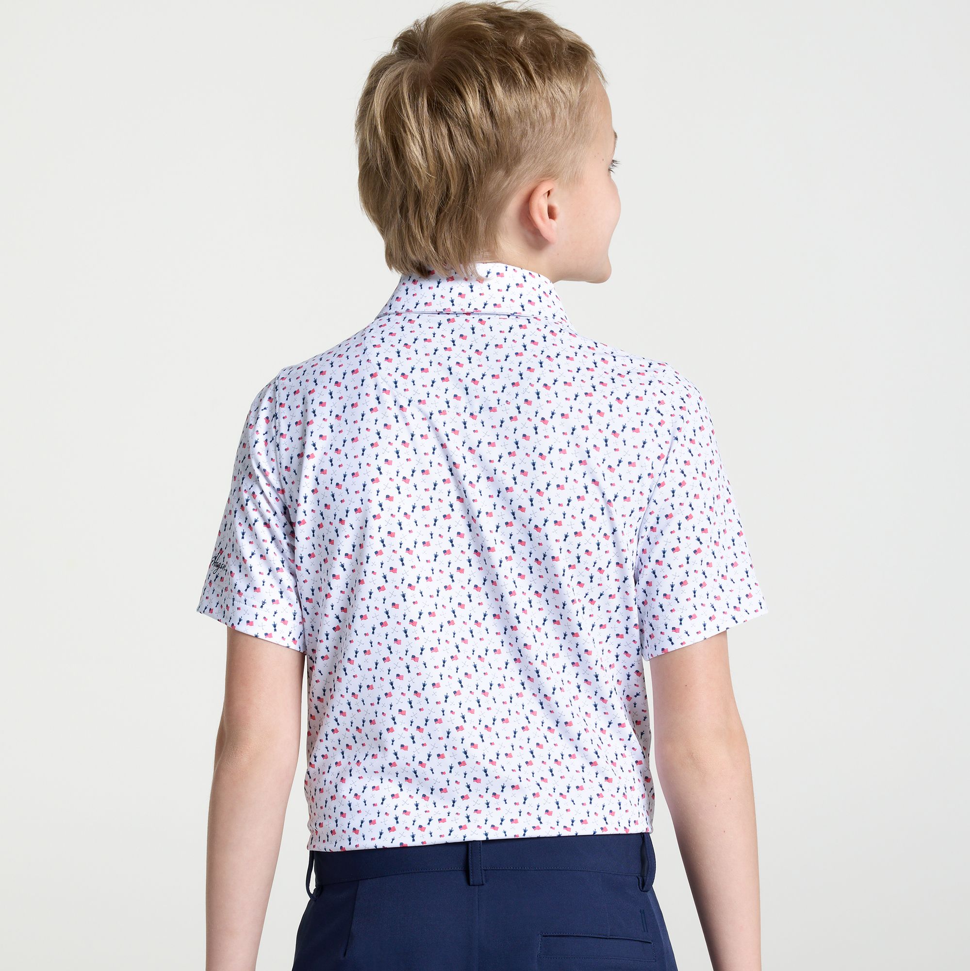 2026 U.S. Open Walter Hagen Youth Performance 11 Printed Polo product image