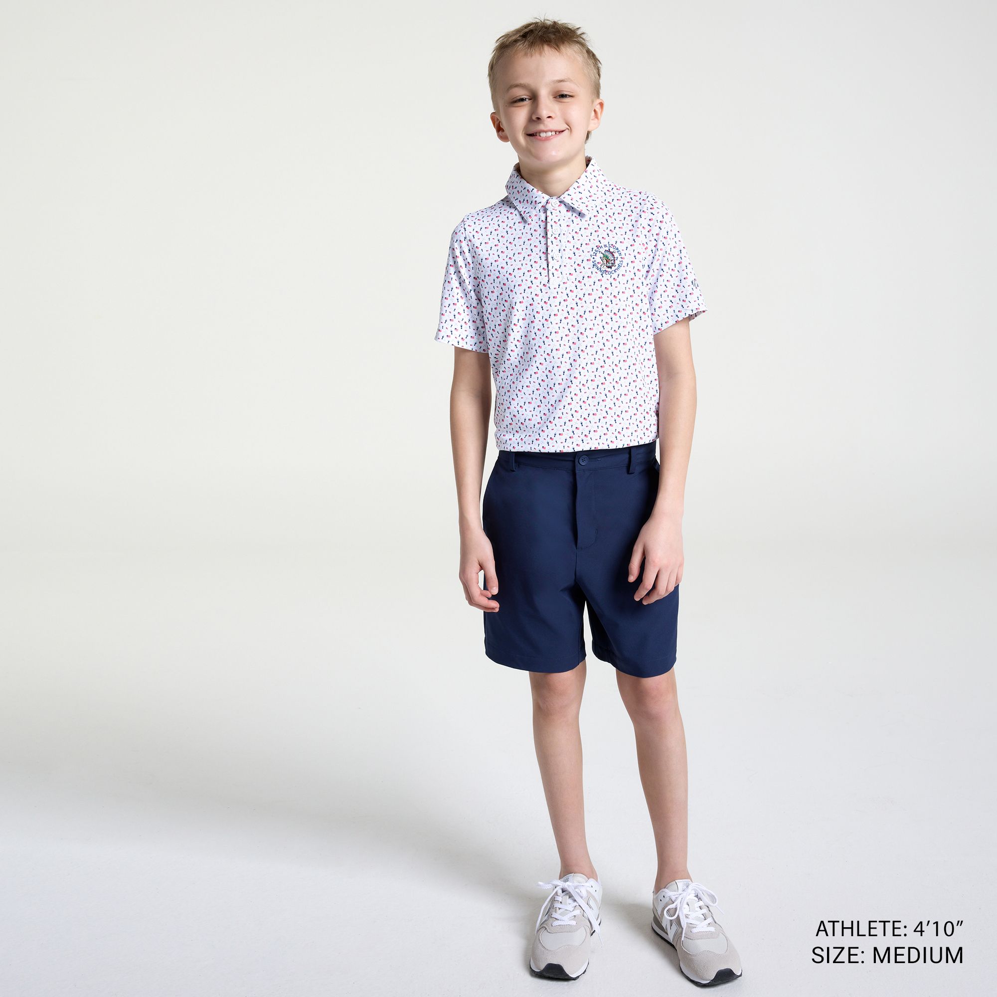 2026 U.S. Open Walter Hagen Youth Performance 11 Printed Polo product image