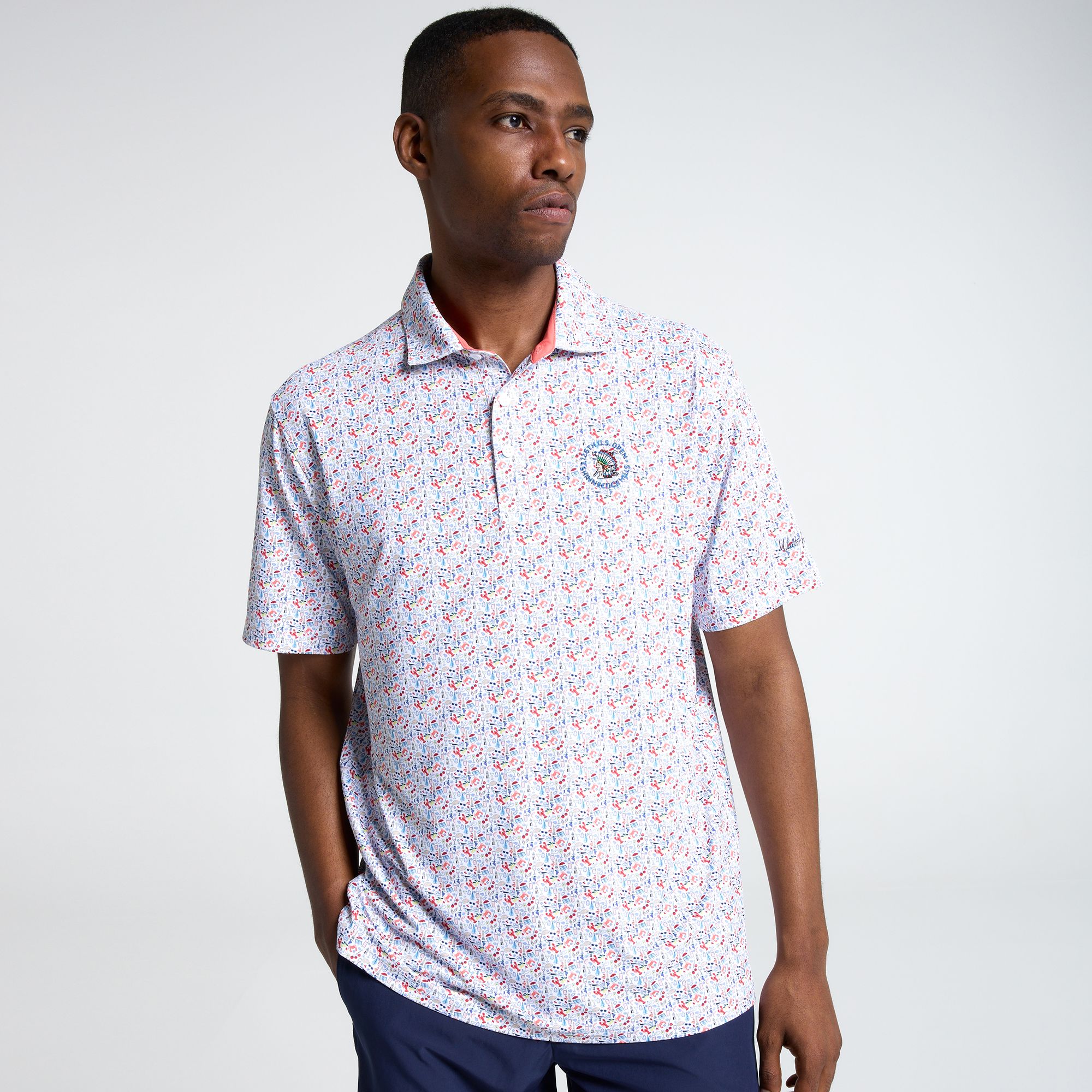 2026 U.S. Open Walter Hagen Men's Performance 11 Printed Polo product image