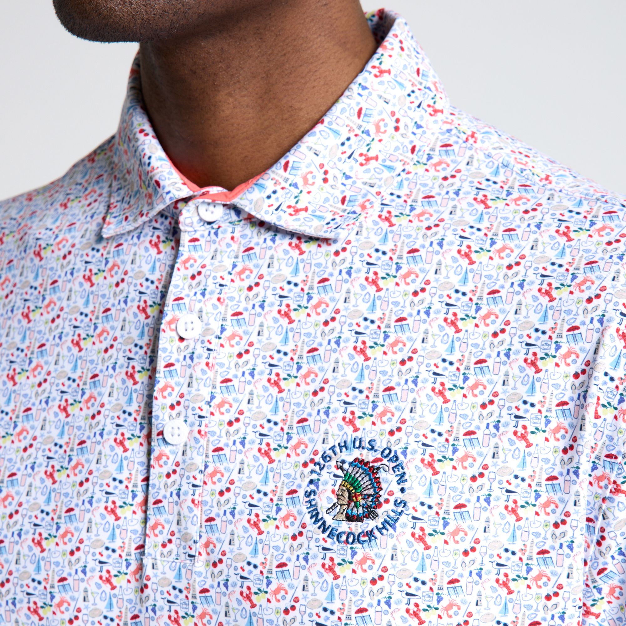 2026 U.S. Open Walter Hagen Men's Performance 11 Printed Polo product image