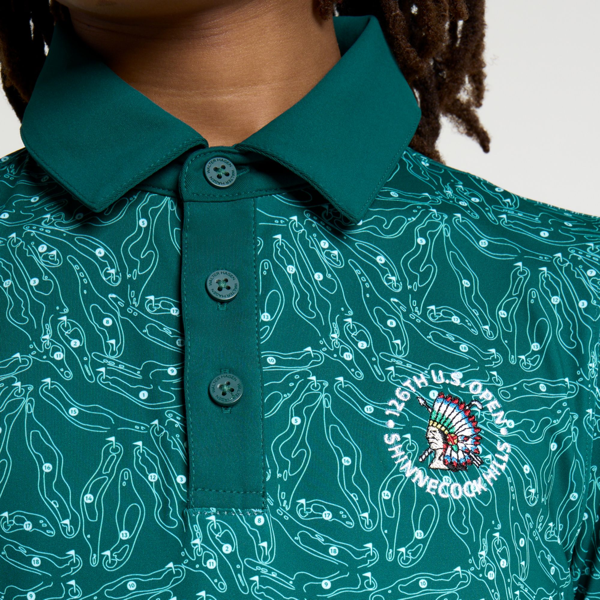 2026 U.S. Open Walter Hagen Performance 11 Printed Polo product image