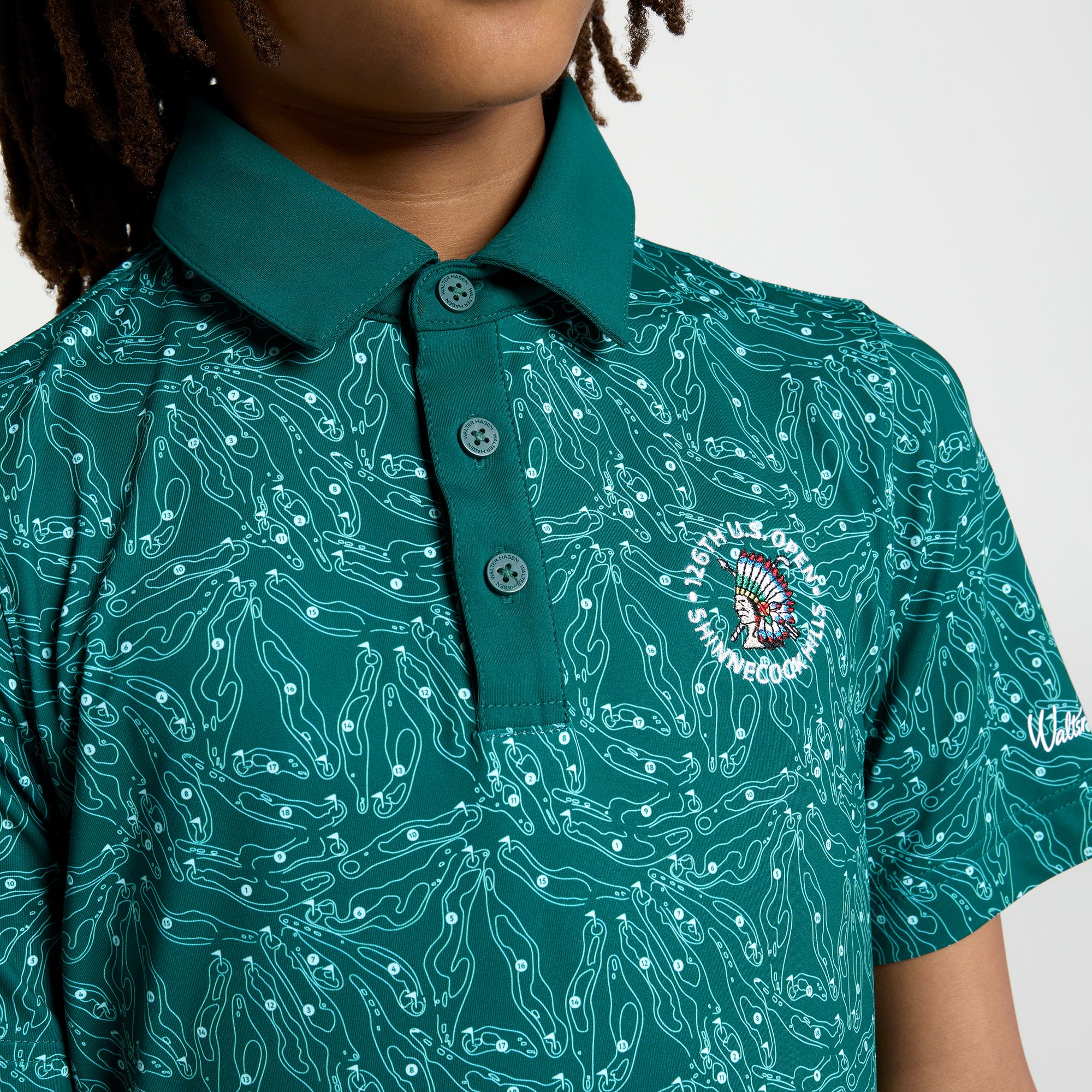 2026 U.S. Open Walter Hagen Performance 11 Printed Polo product image