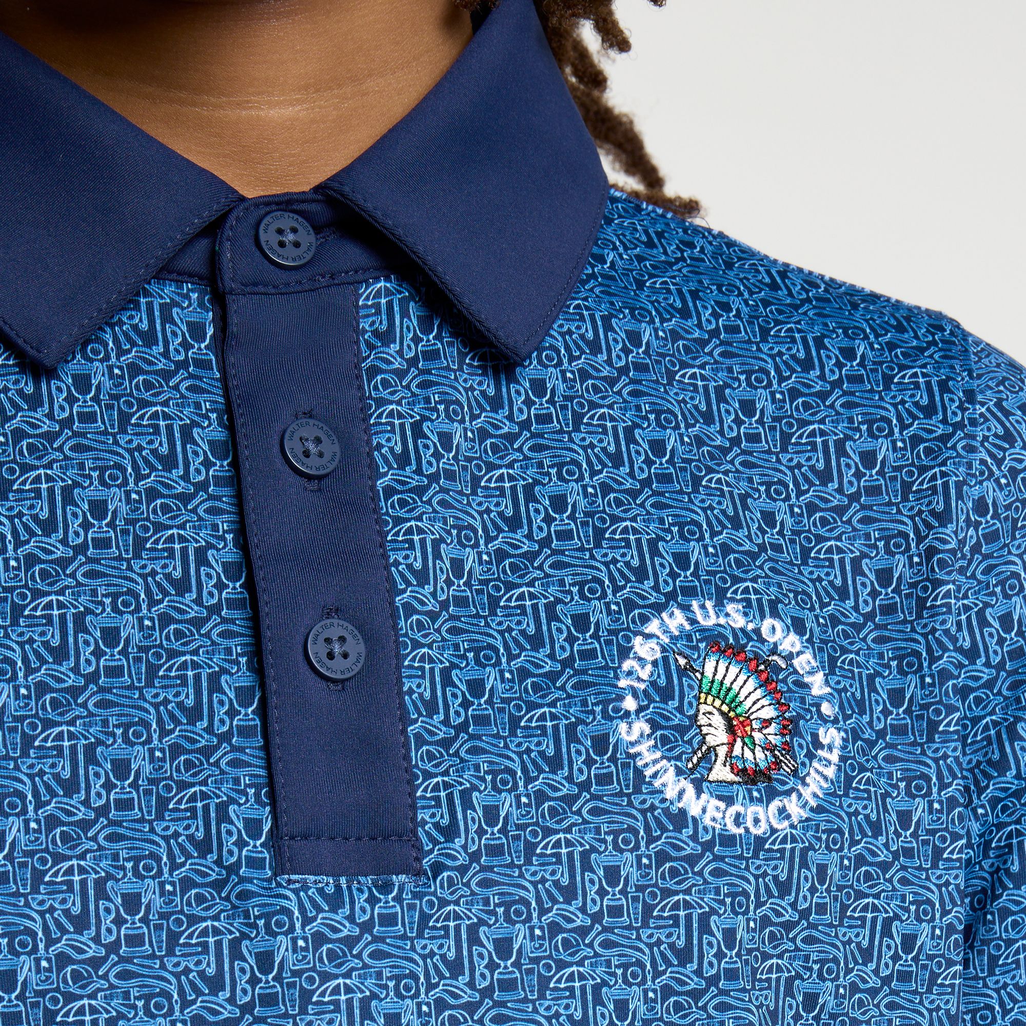 2026 U.S. Open Walter Hagen Performance 11 Printed Polo product image