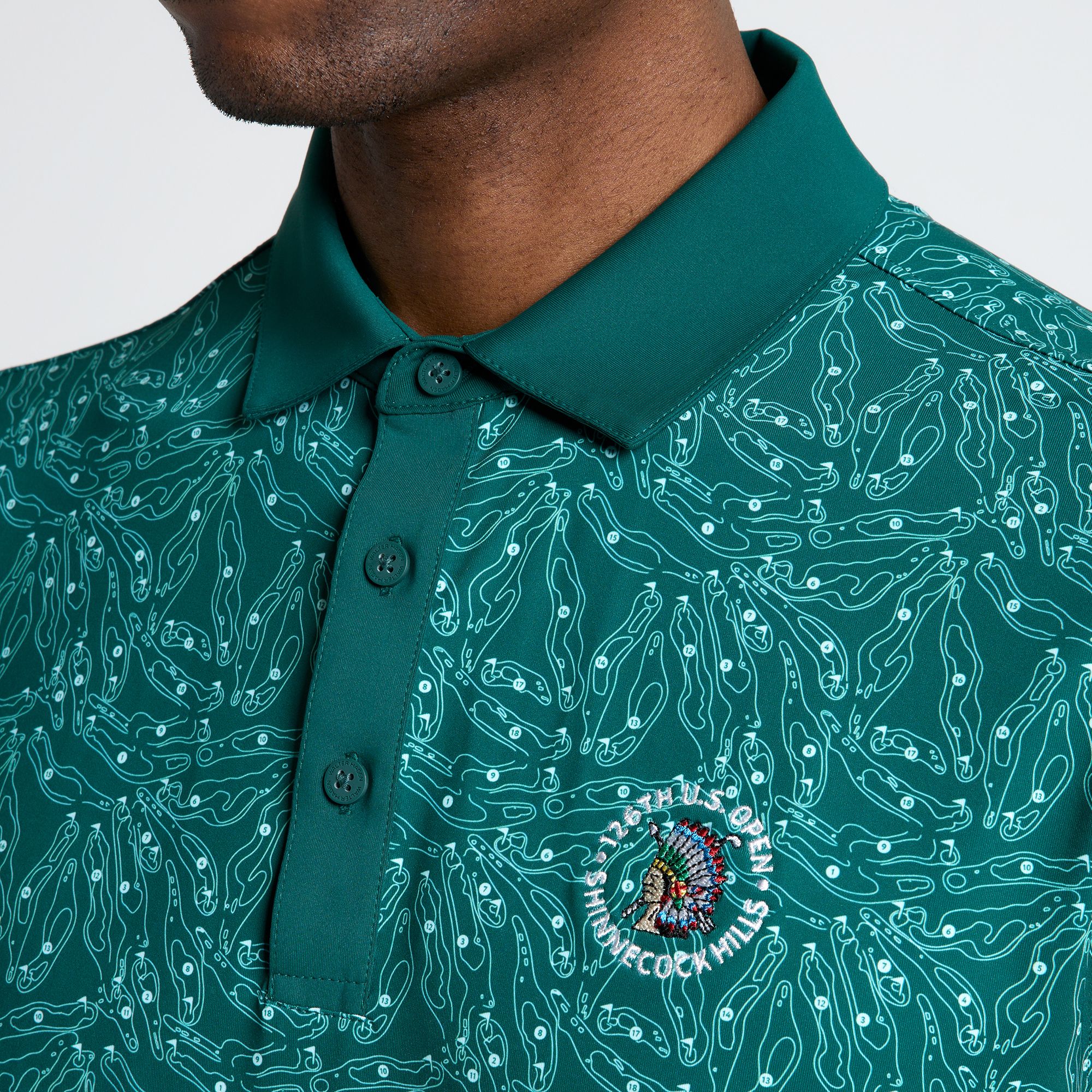 2026 U.S. Open Walter Hagen Men's Performance 11 Printed Polo product image