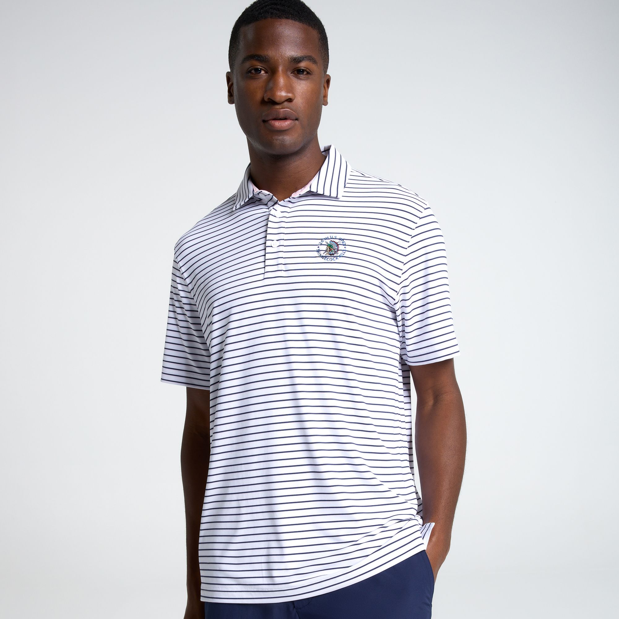 2026 U.S. Open Walter Hagen Performance 11 Tri-Stripe Polo product image