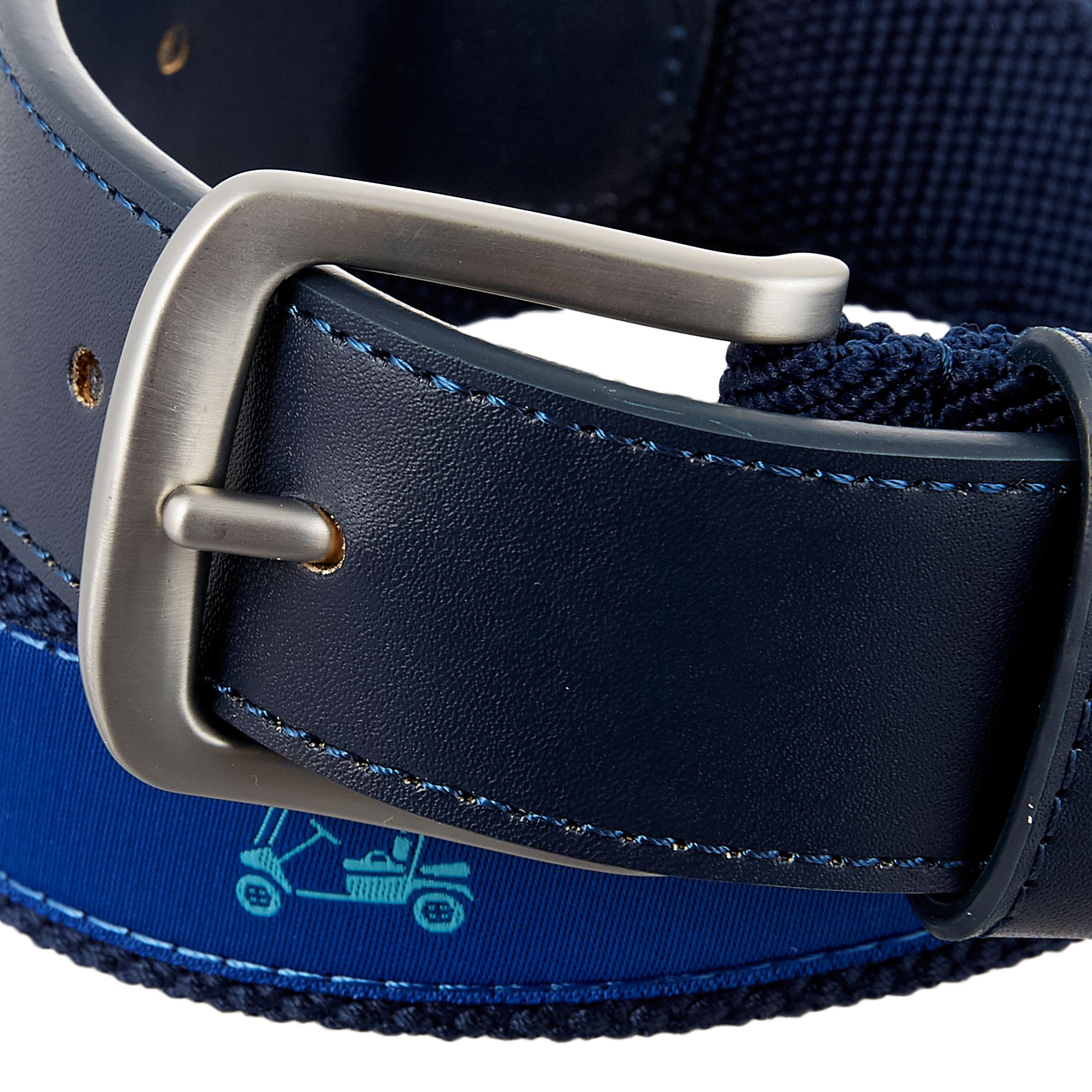 walter hagen men's canvas printed golf belt