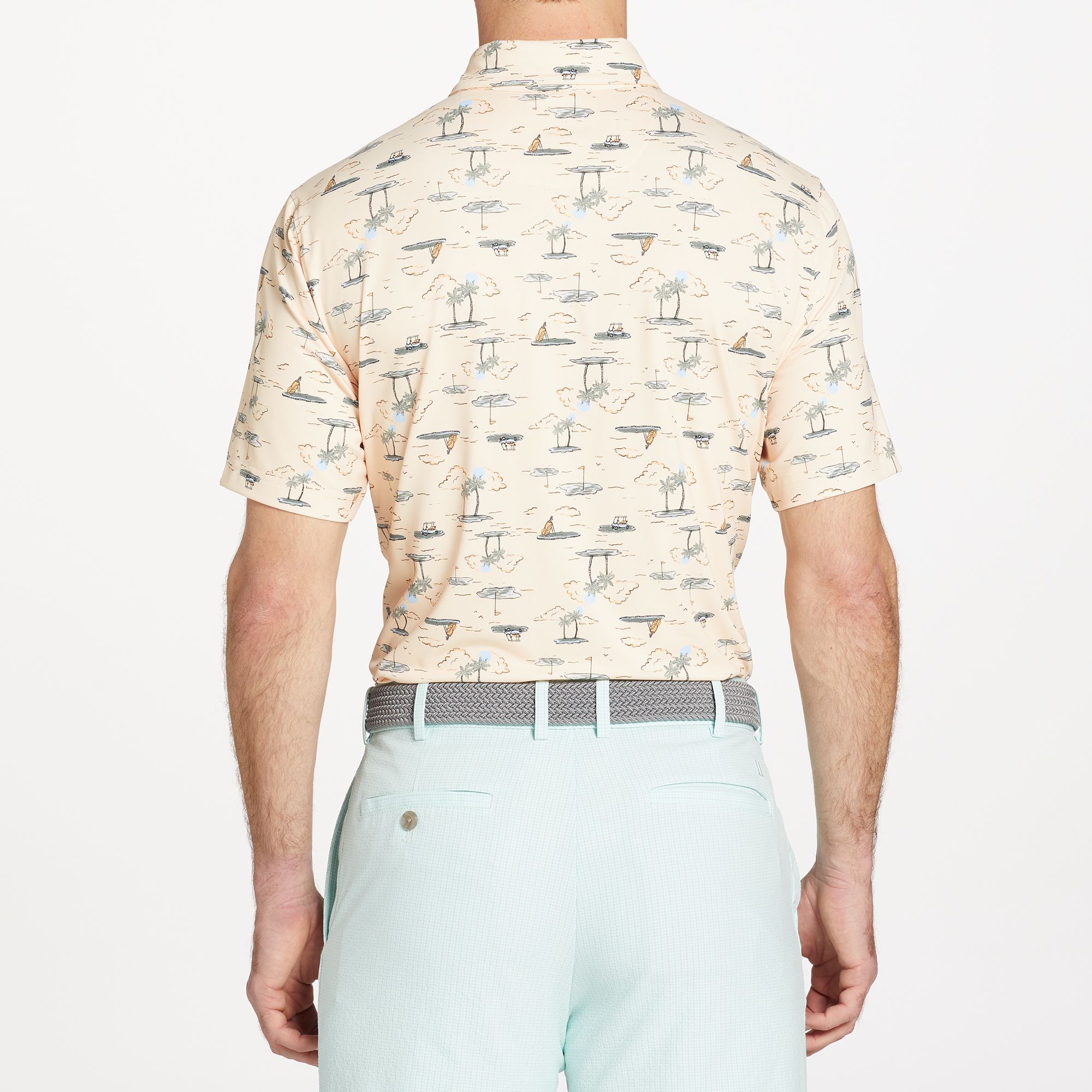 Walter Hagen Men's Performance 11 Conversational Print Golf Polo product image
