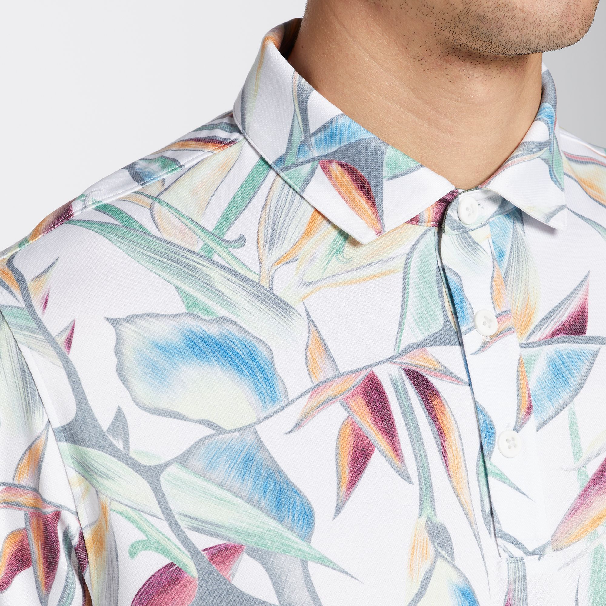 Walter Hagen Men's Clubhouse Airbrush Print Golf Polo product image