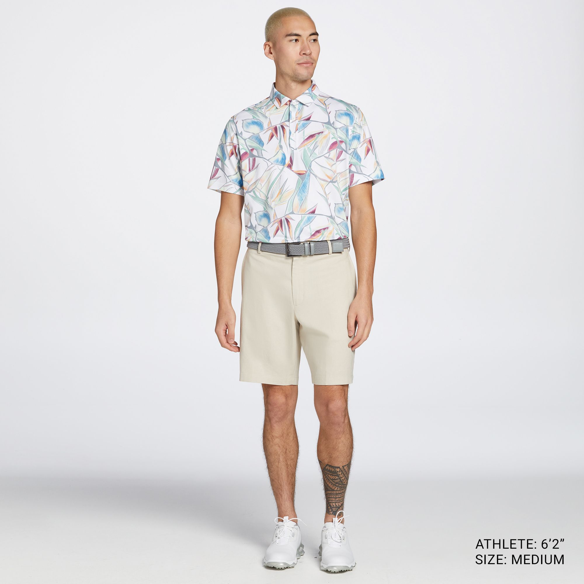 Walter Hagen Men's Clubhouse Airbrush Print Golf Polo product image