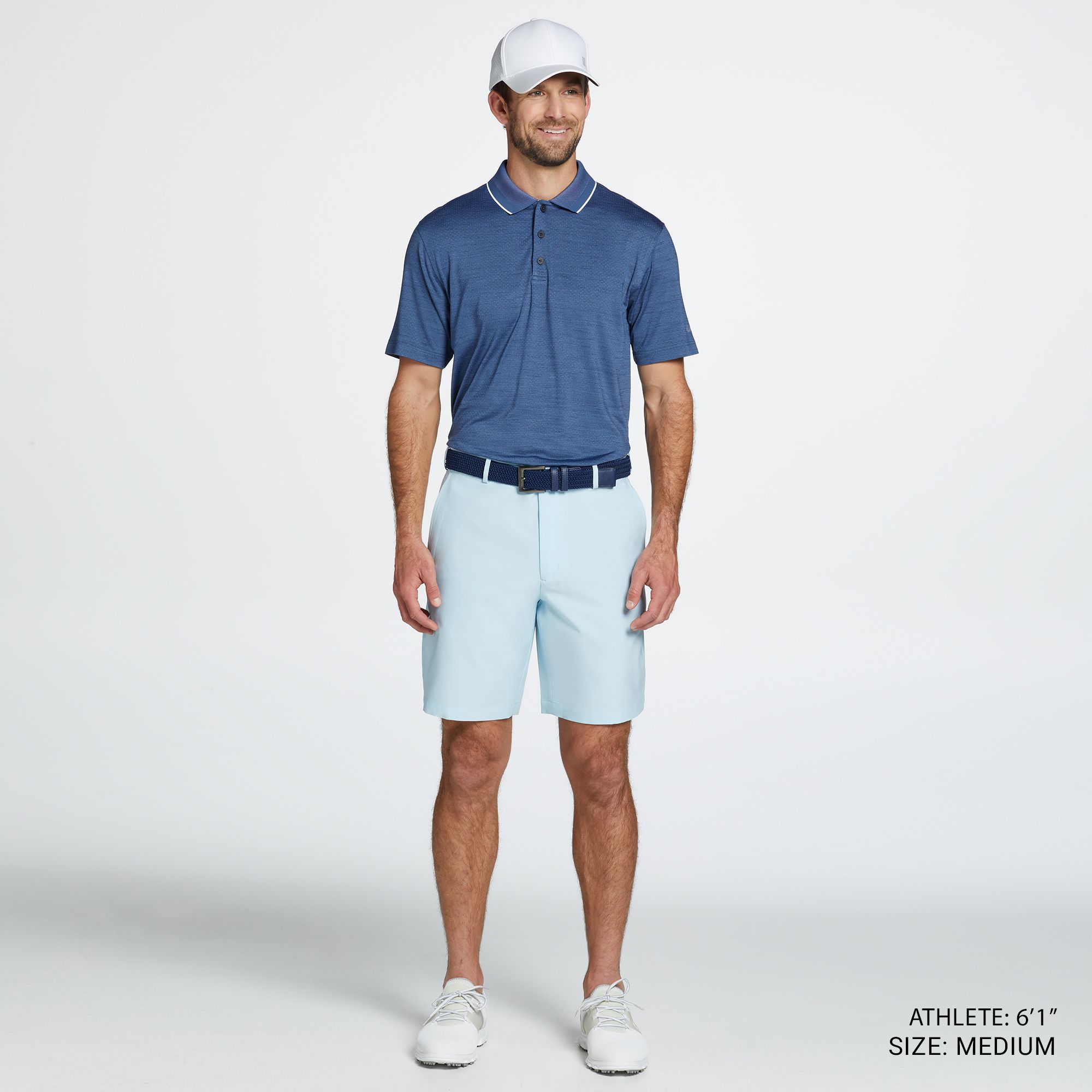 Walter Hagen Men's Performance 11 Birdseye Golf Polo product image