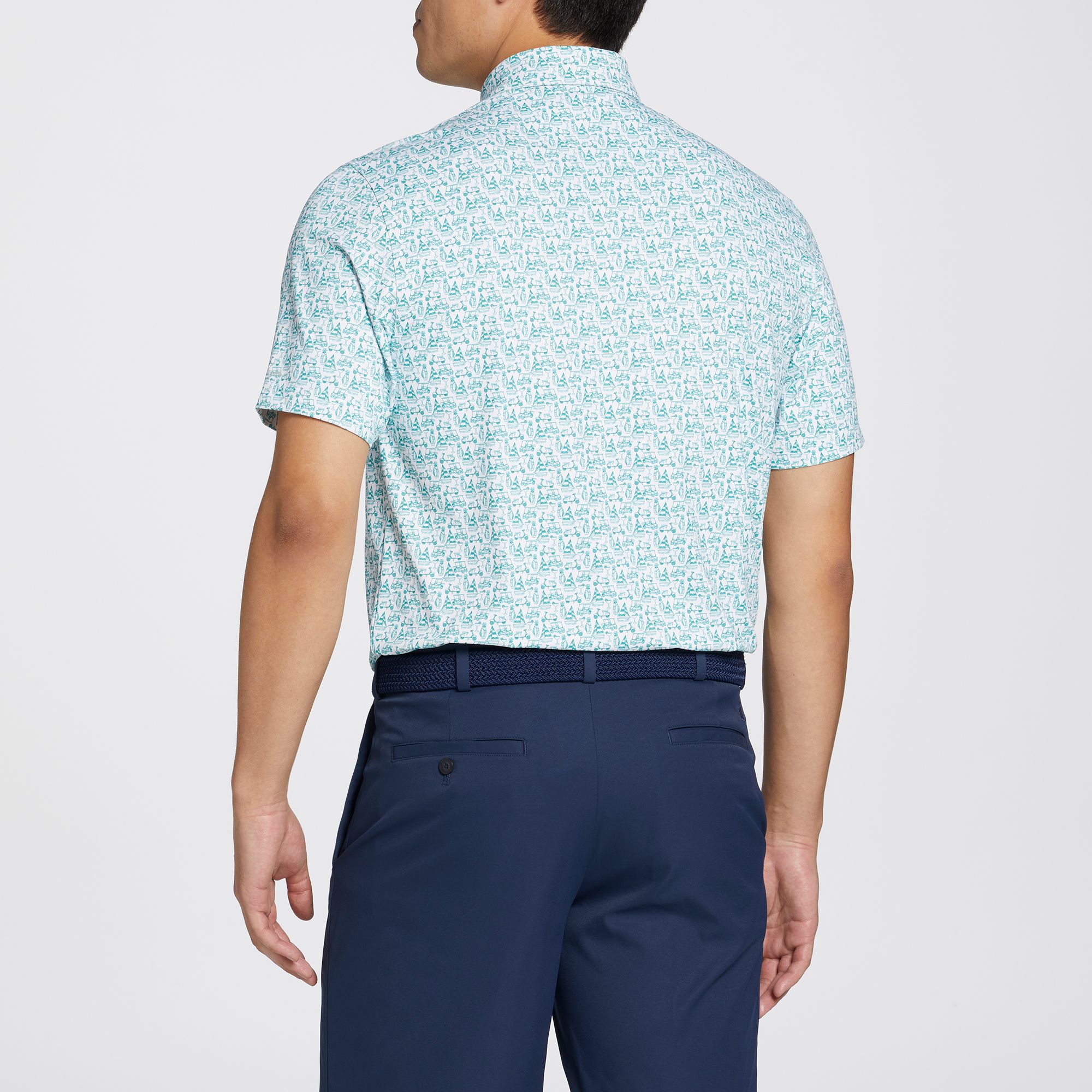 Walter Hagen Men's Performance 11 Naples Printed Short Sleeve Golf Polo product image