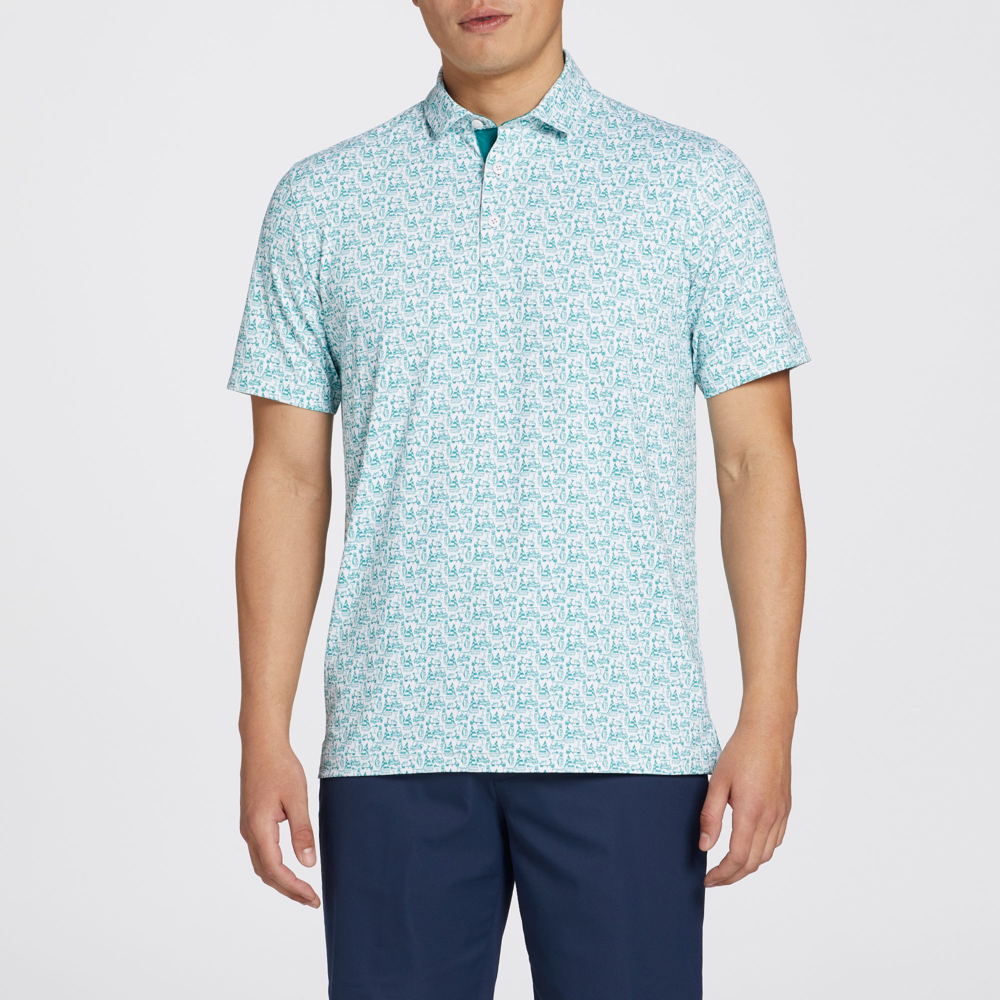 Walter Hagen Men's Performance 11 Naples Printed Short Sleeve Golf Polo product image