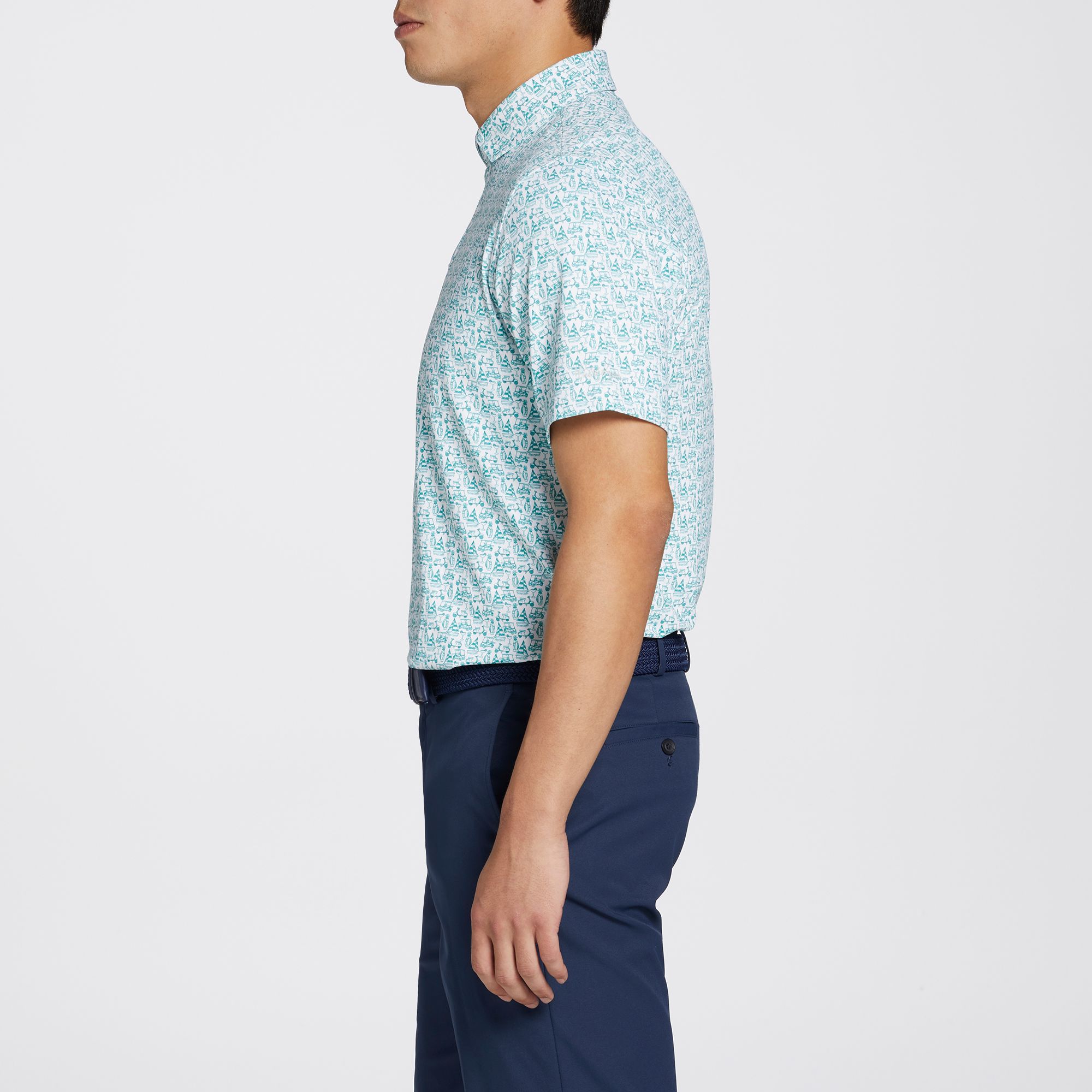 Walter Hagen Men's Performance 11 Naples Printed Short Sleeve Golf Polo product image