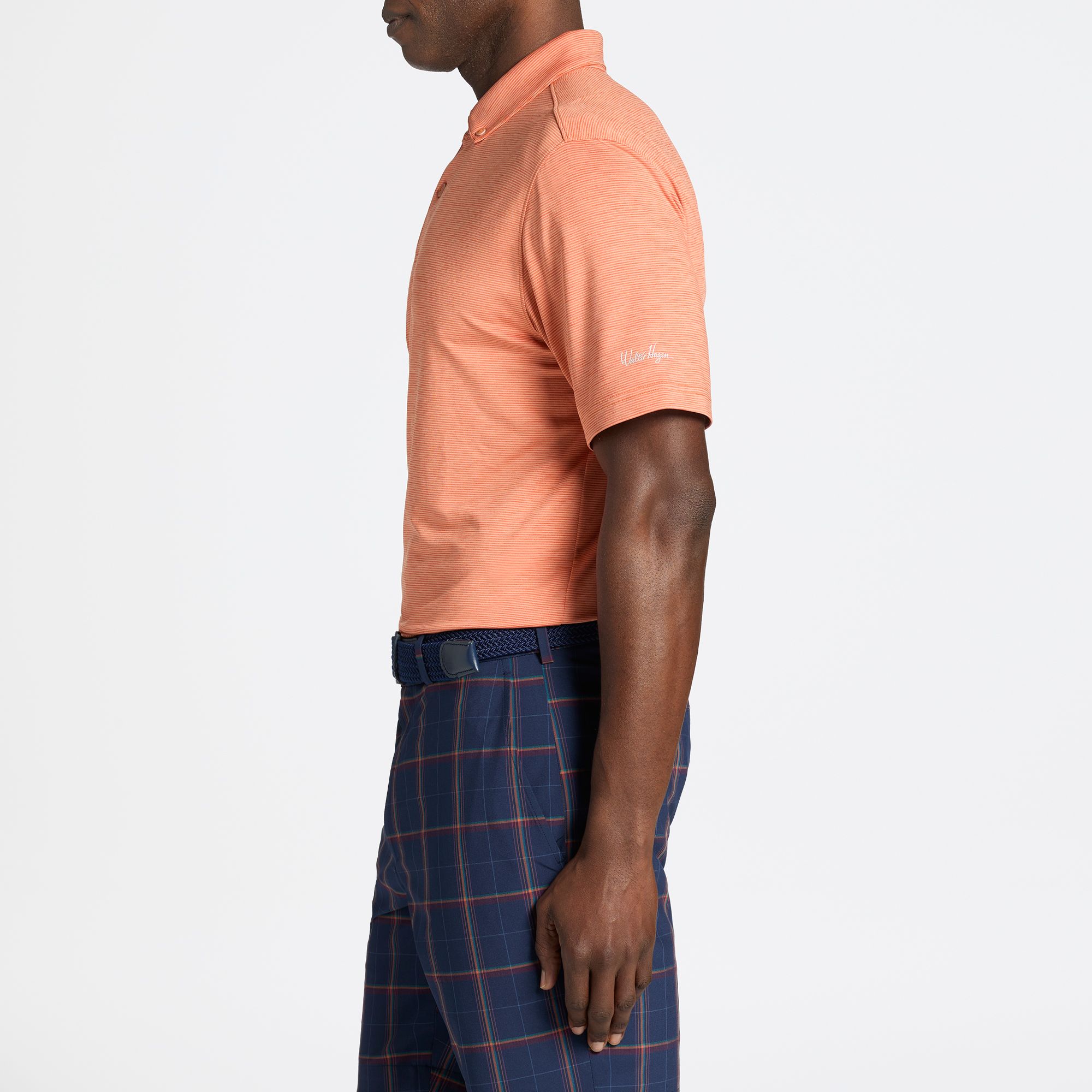 Walter Hagen Men's Performance 11 Championship Stripe Short Sleeve Golf Polo product image